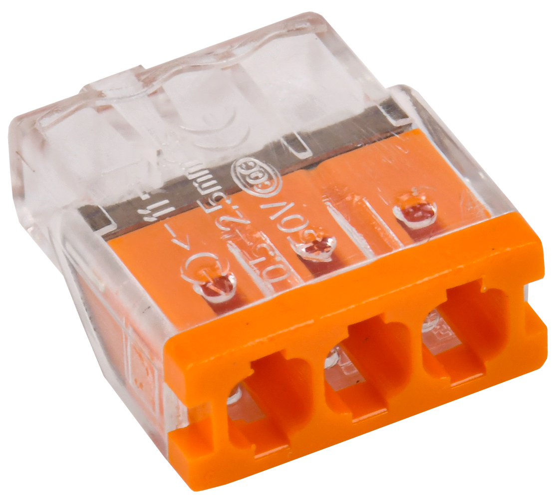 Строительно-монтажная клемма СМК 772-203 компактная IEK