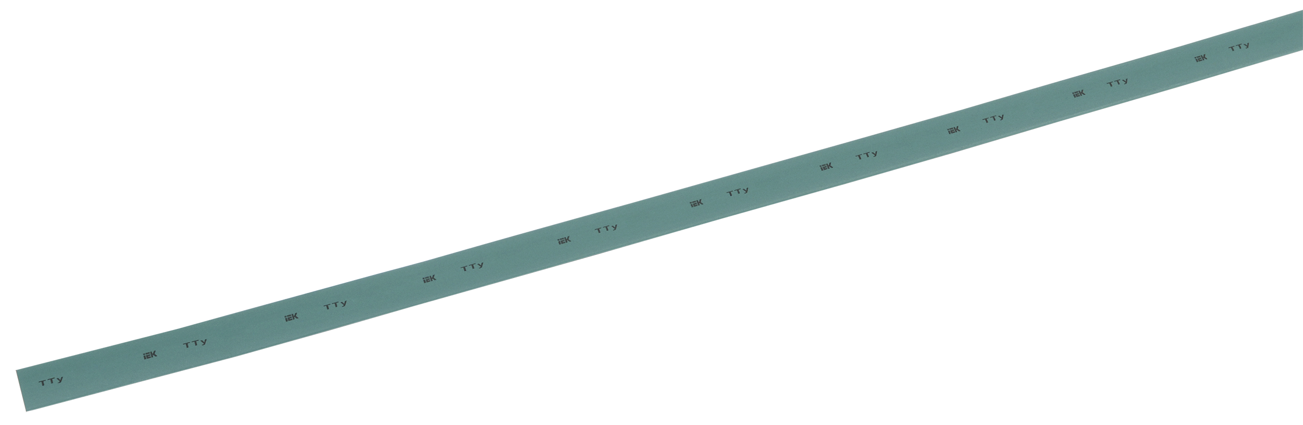 Трубка термоусадочная ТТУ нг-LS 2/1 зеленая (1м) IEK