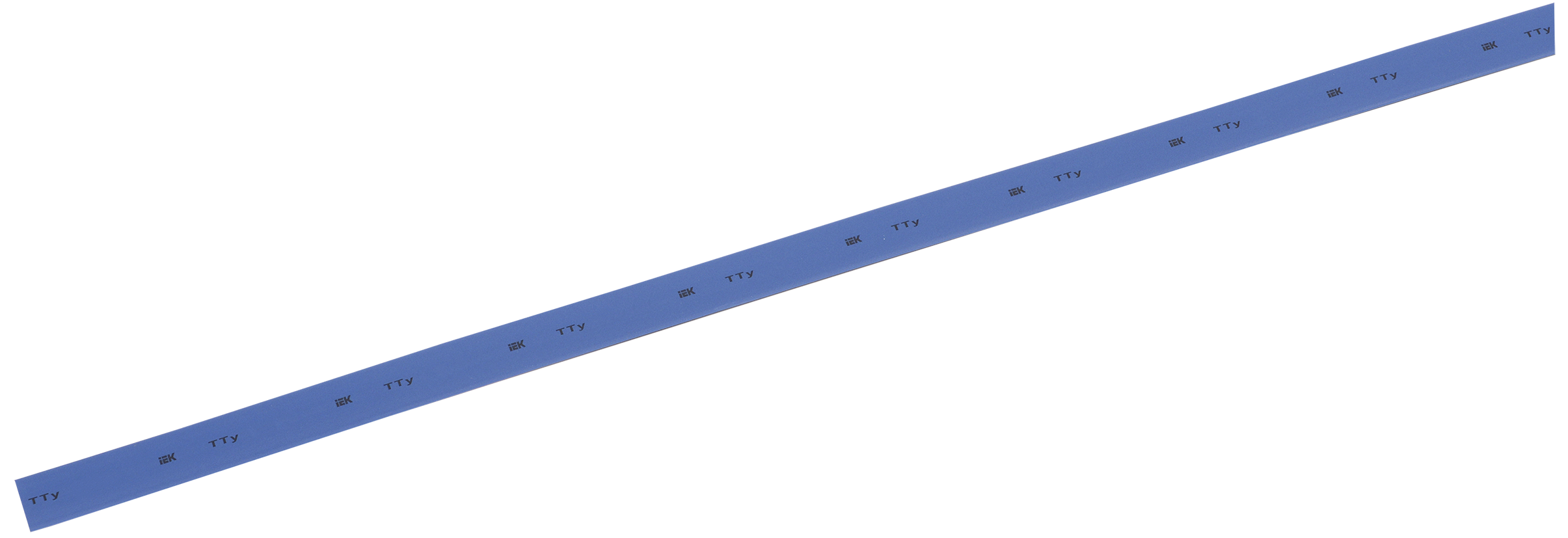 Трубка термоусадочная ТТУ нг-LS 2/1 синяя (1м) IEK