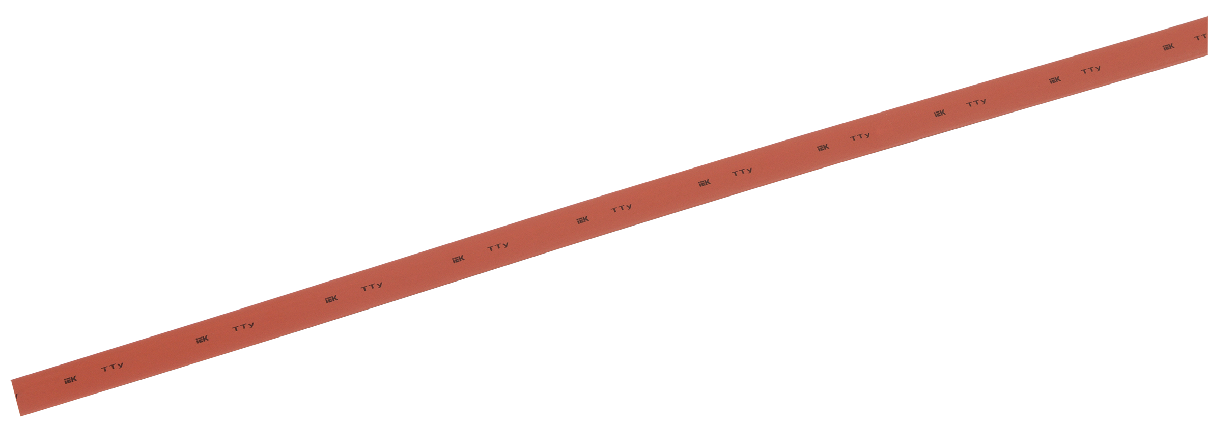 Трубка термоусадочная ТТУ нг-LS 1/0,5 красная (1м) IEK