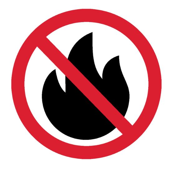 Материал изготовления - пластик, не поддерживающий горение.