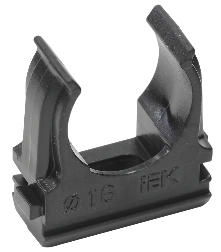 ELASTA Держатель с защелкой CF16 черный IEK