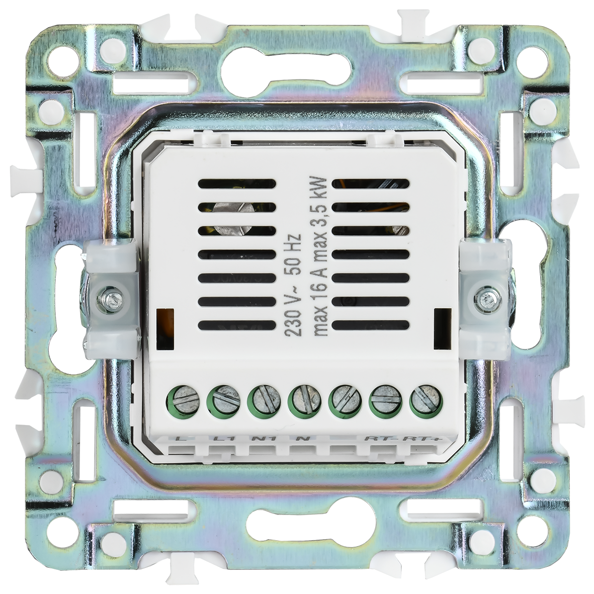SKANDY Термостат электронный с индикацией SK-T01W арктический белый IEK