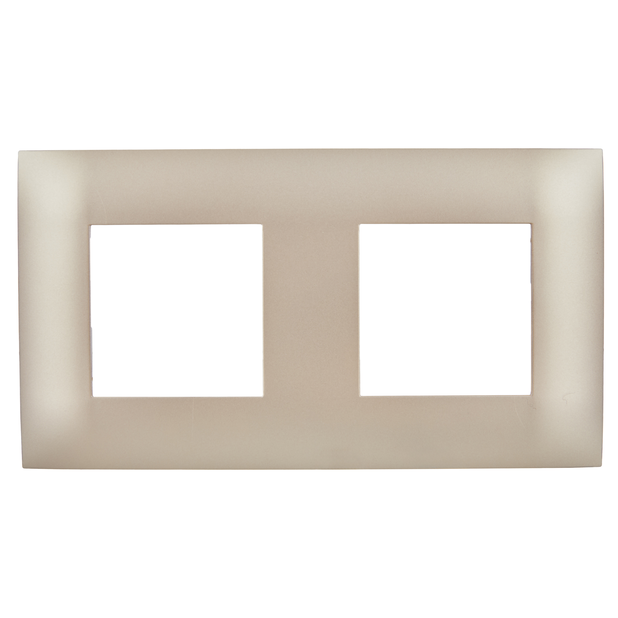 SKANDY Рамка 2-местная SK-F02Sa песочный IEK