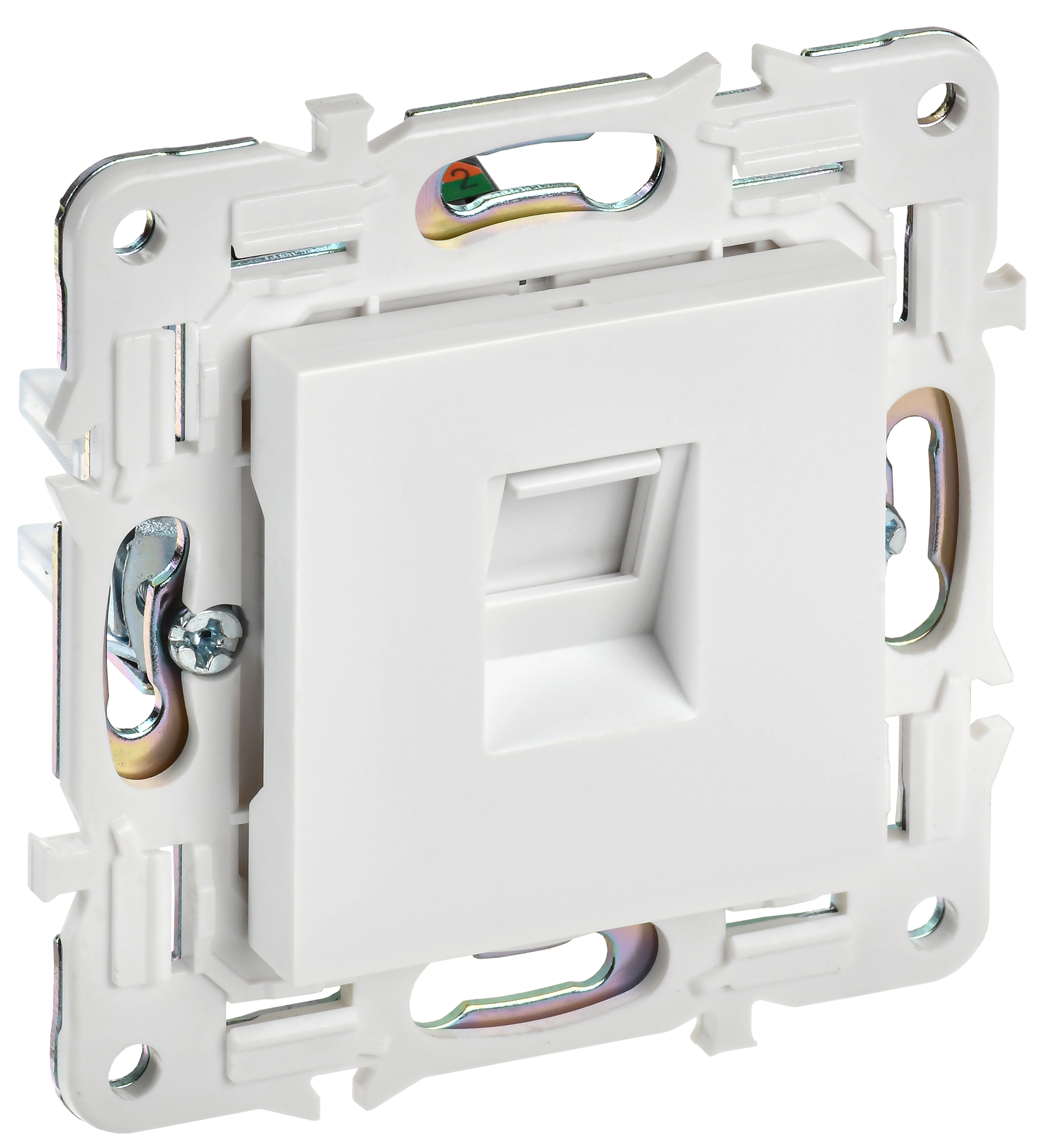 SKANDY Розетка компьютерная RJ45 кат.6 SK-K02W арктический белый IEK