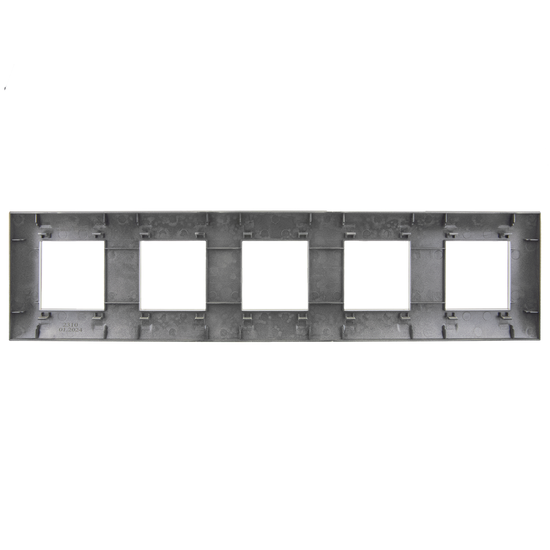 SKANDY Рамка 5-местная SK-F05Sh шампань IEK