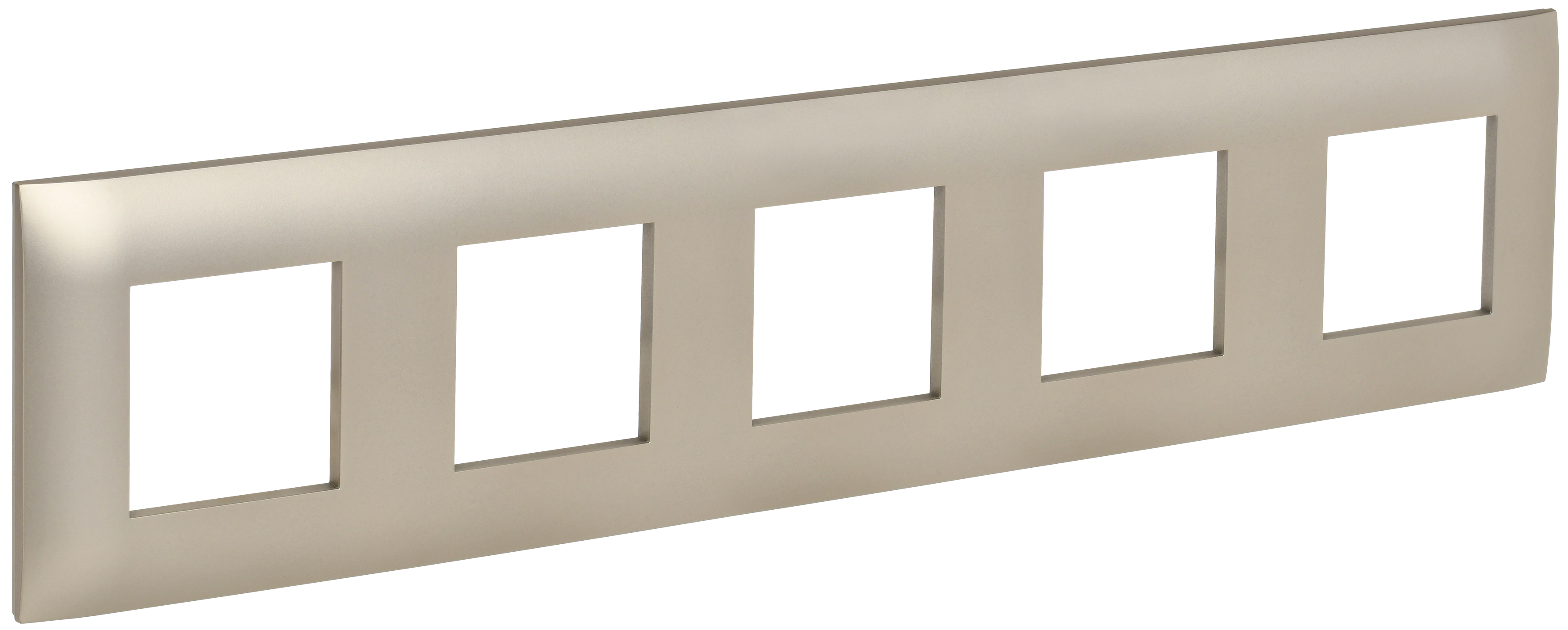 SKANDY Рамка 5-местная SK-F05Sh шампань IEK