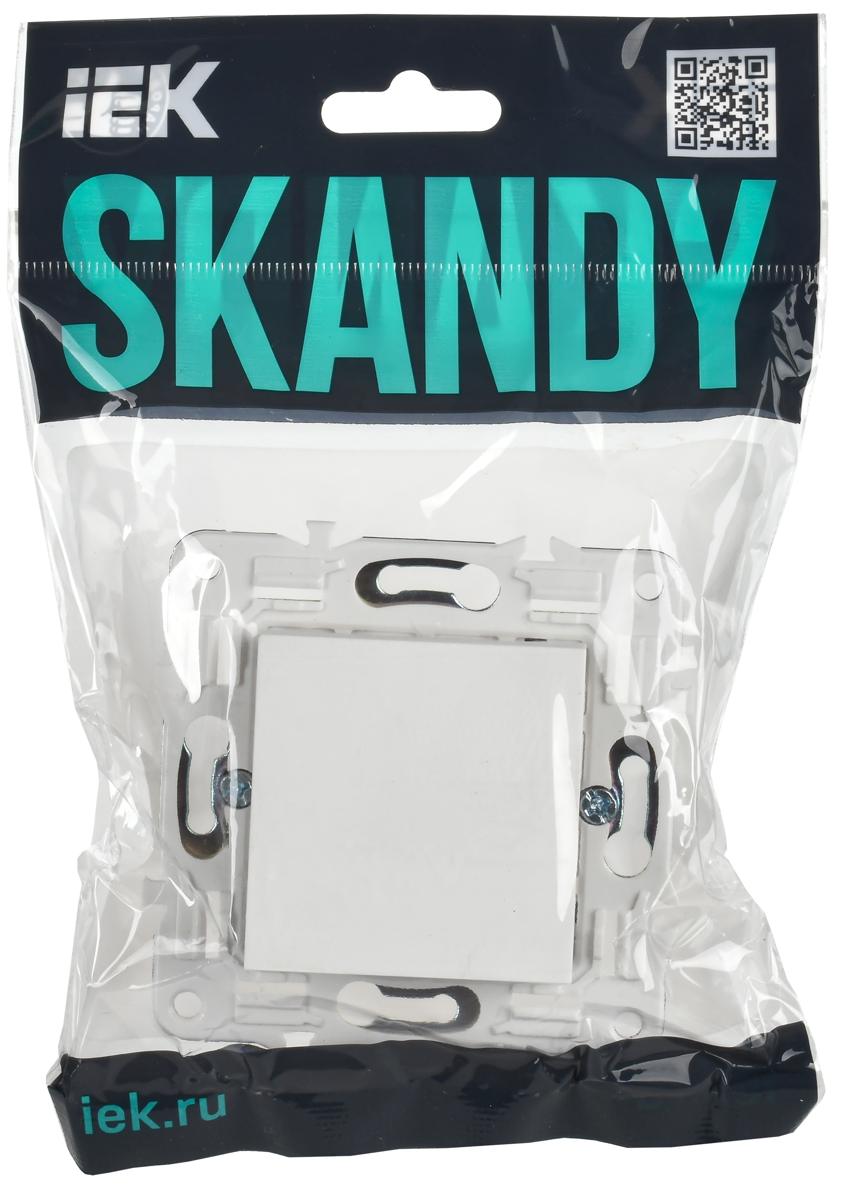 SKANDY Заглушка с суппортом SK-C01W арктический белый IEK