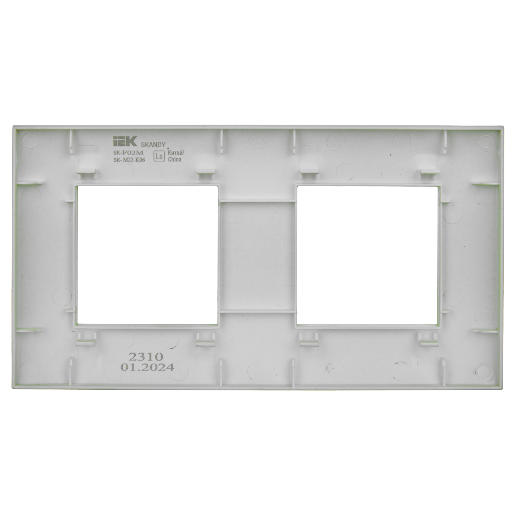SKANDY Рамка 2-местная SK-F02M мятный IEK