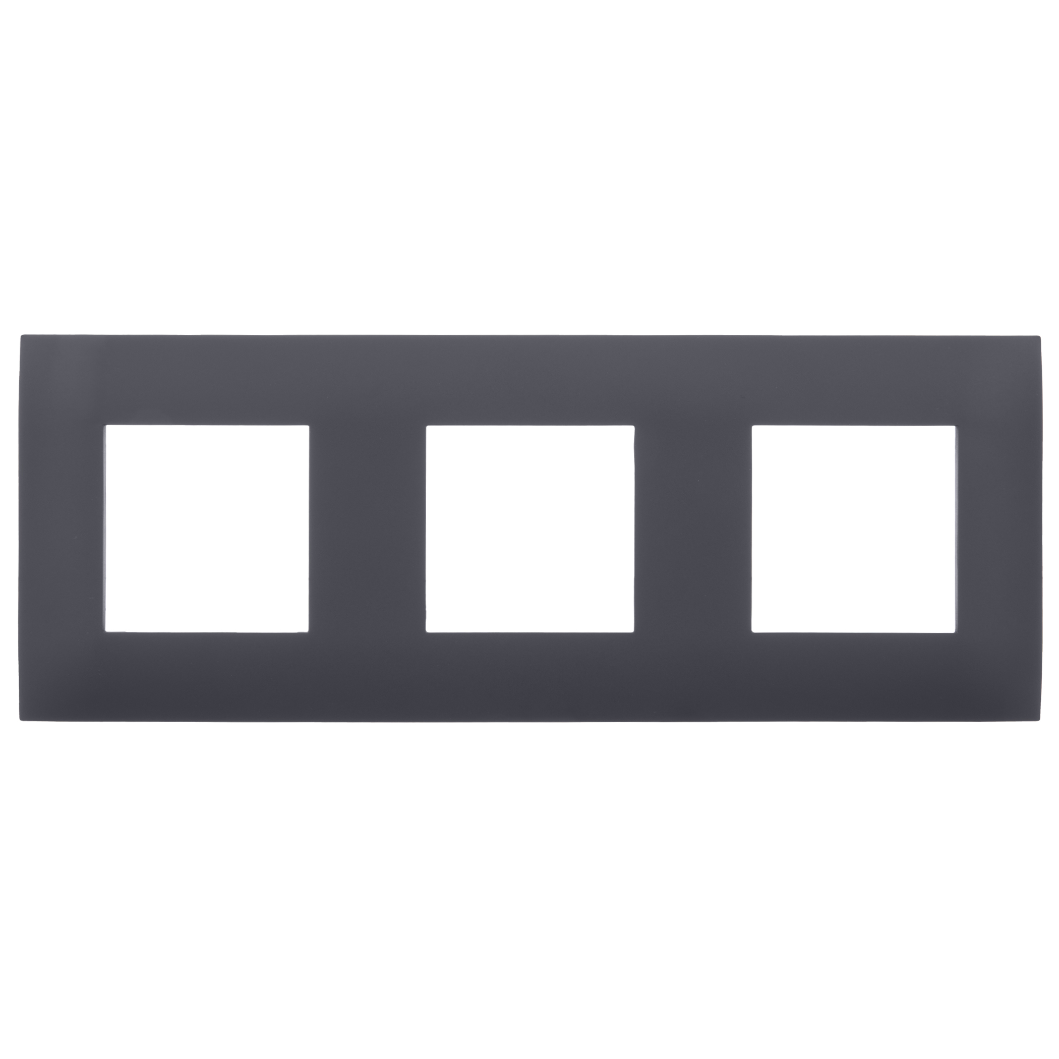 SKANDY Рамка 3-местная SK-F03G графит IEK