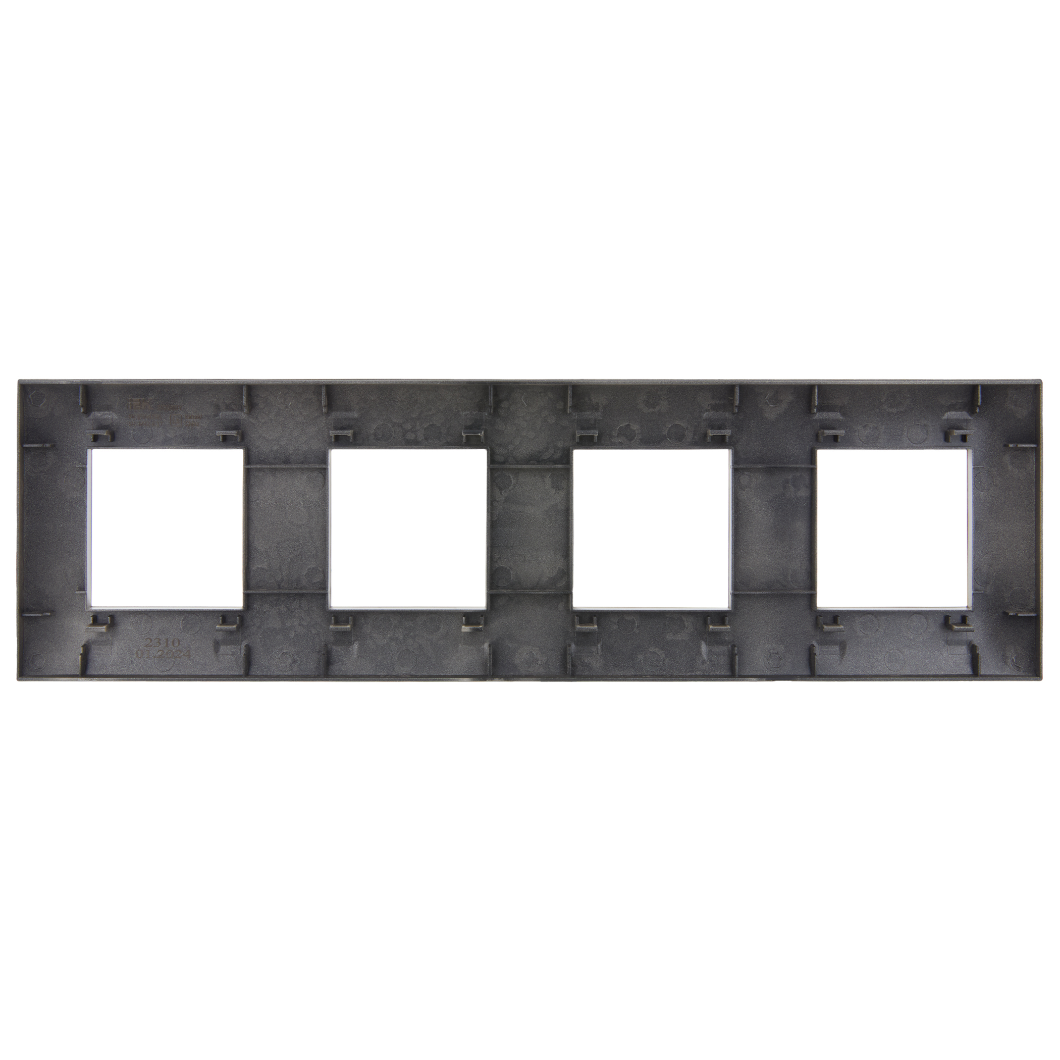 SKANDY Рамка 4-местная SK-F04Sh шампань IEK