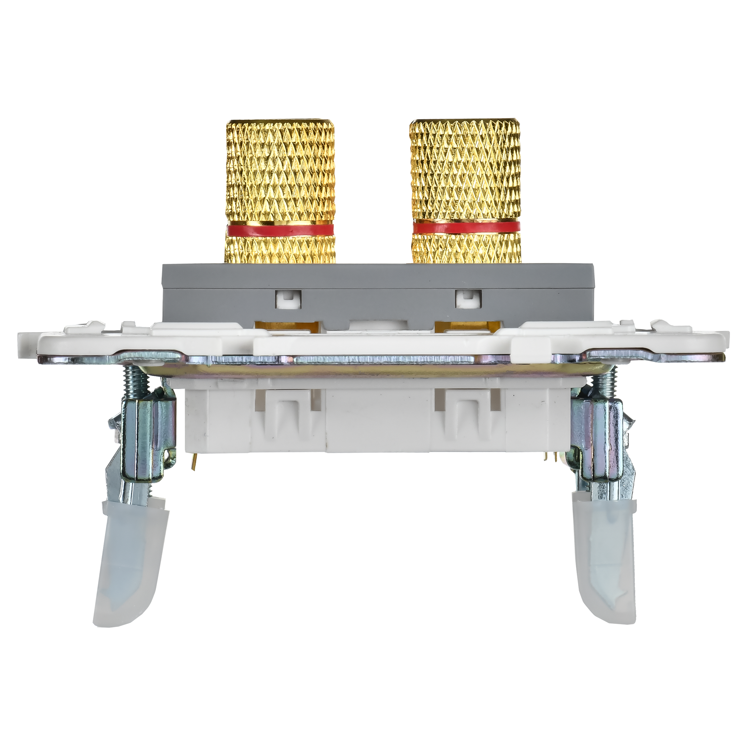 SKANDY Аудиорозетка 4-местная SK-A01Gr серый IEK