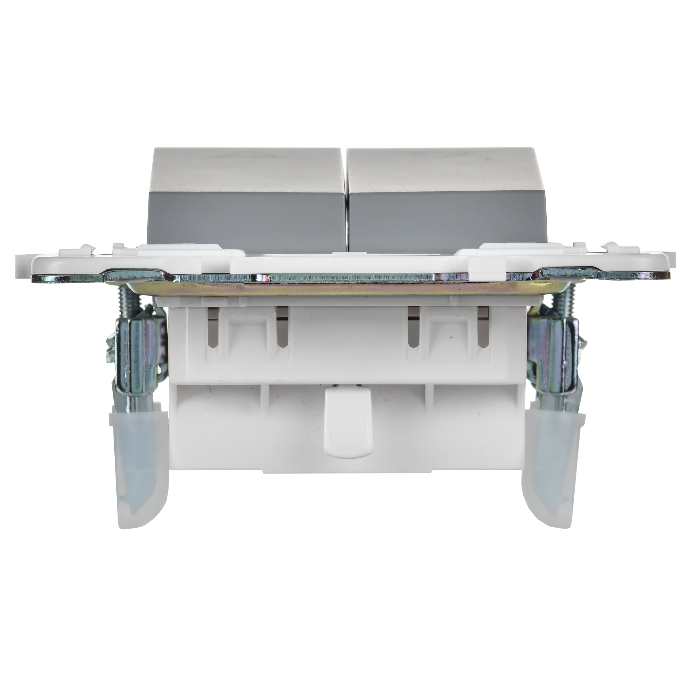 SKANDY Выключатель жалюзи 10А SK-V12Gr серый IEK