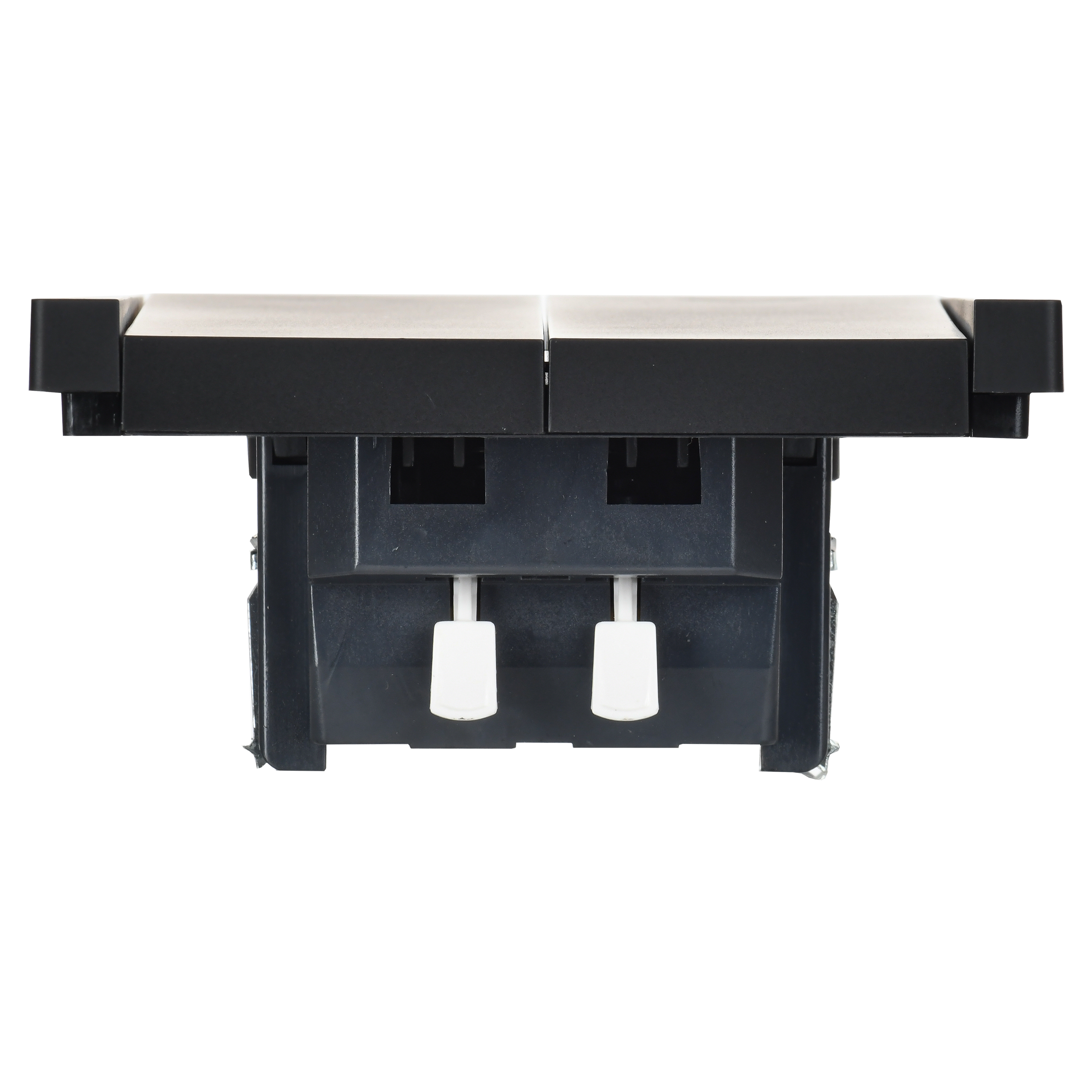 FORTE&PIANO Выключатель жалюзи 10А FP111 черный IEK