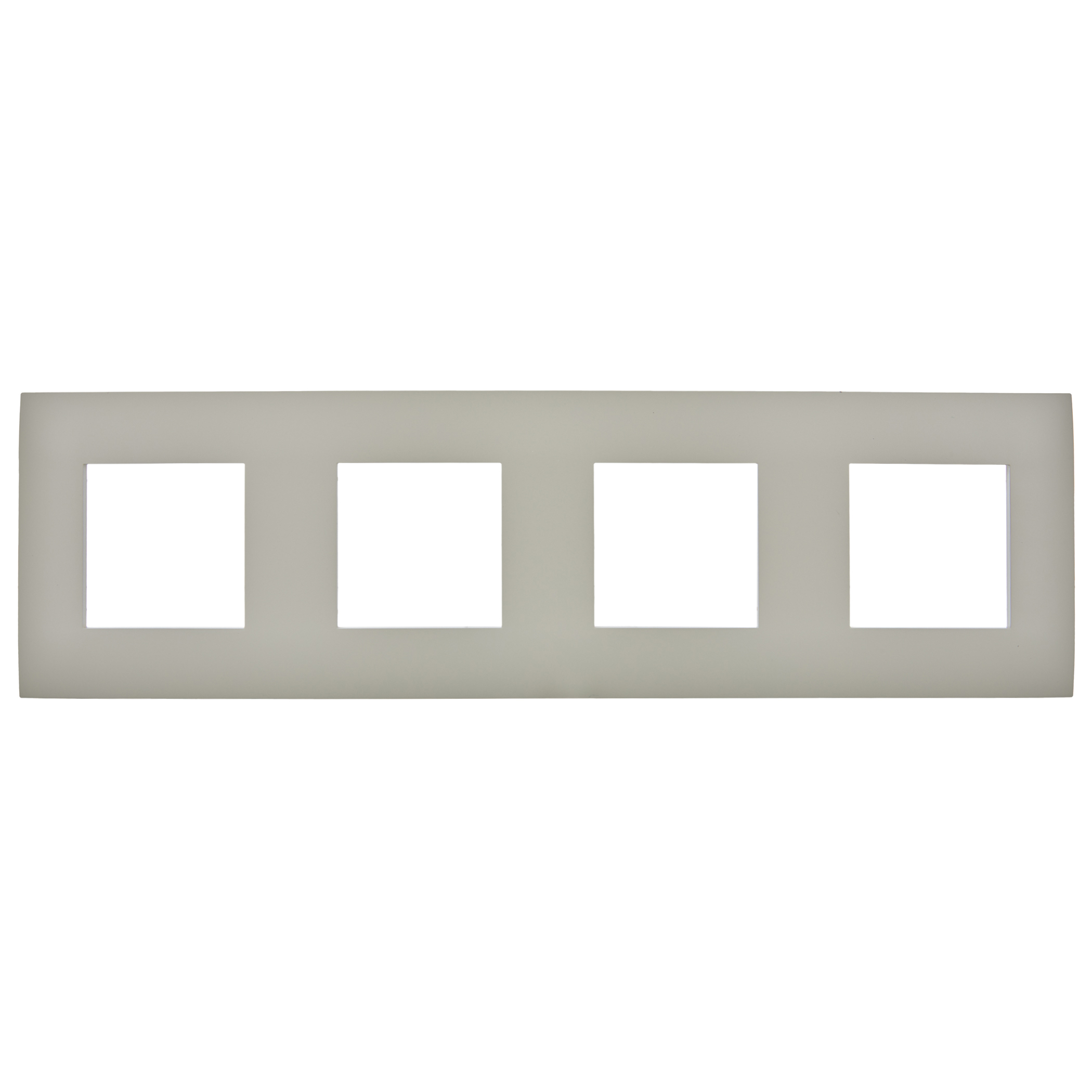 SKANDY Рамка 4-местная SK-F01B бежевый IEK