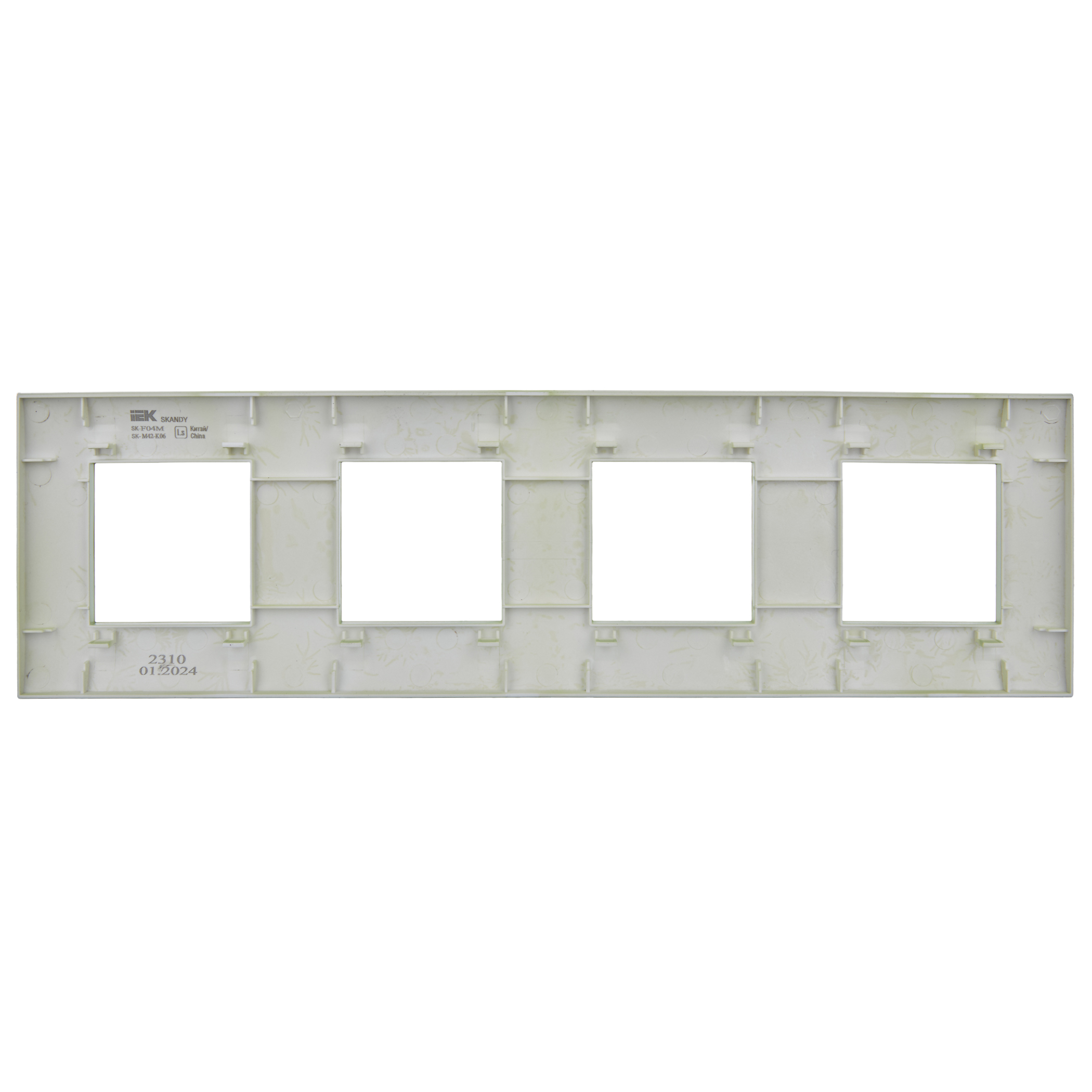 SKANDY Рамка 4-местная SK-F04M мятный IEK