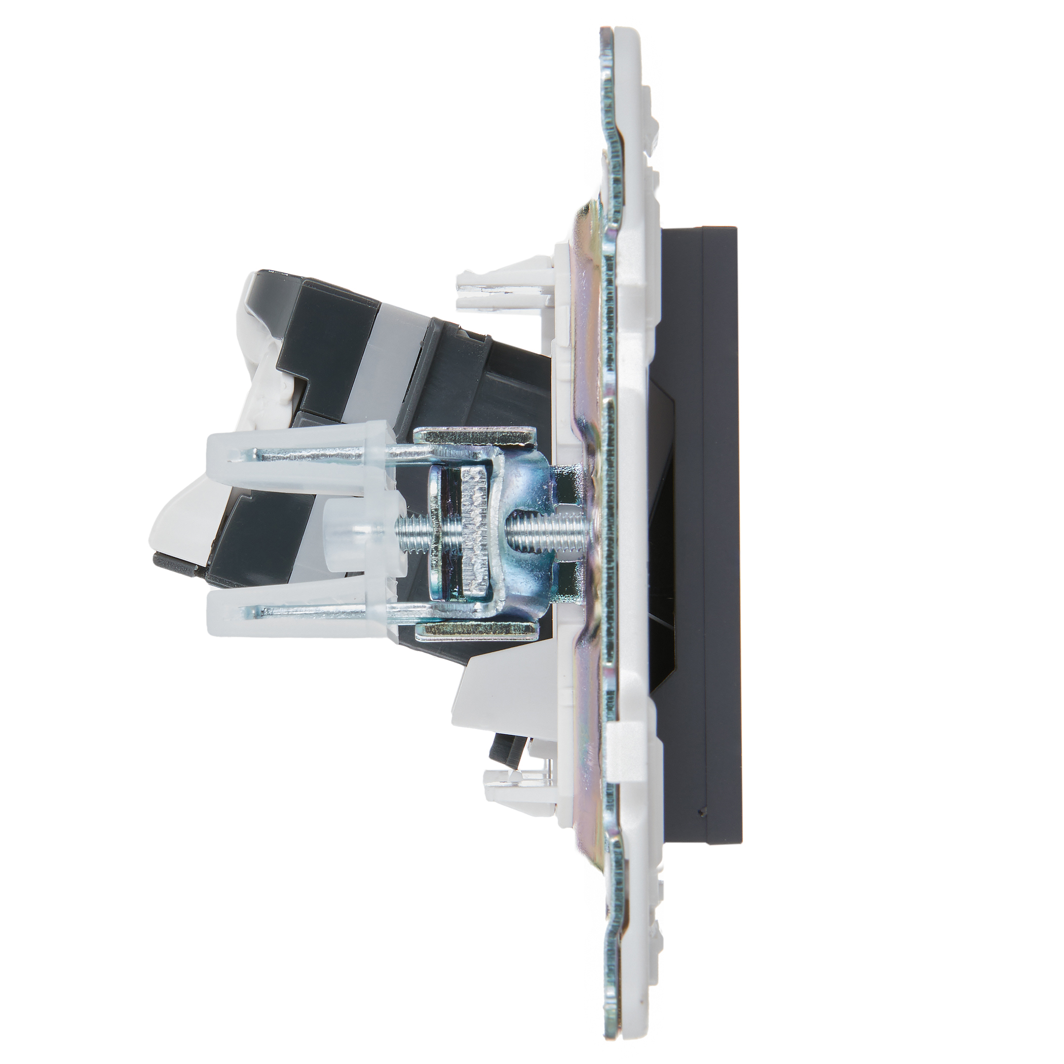 SKANDY Розетка компьютерная RJ45 кат.5E SK-K01T титан IEK