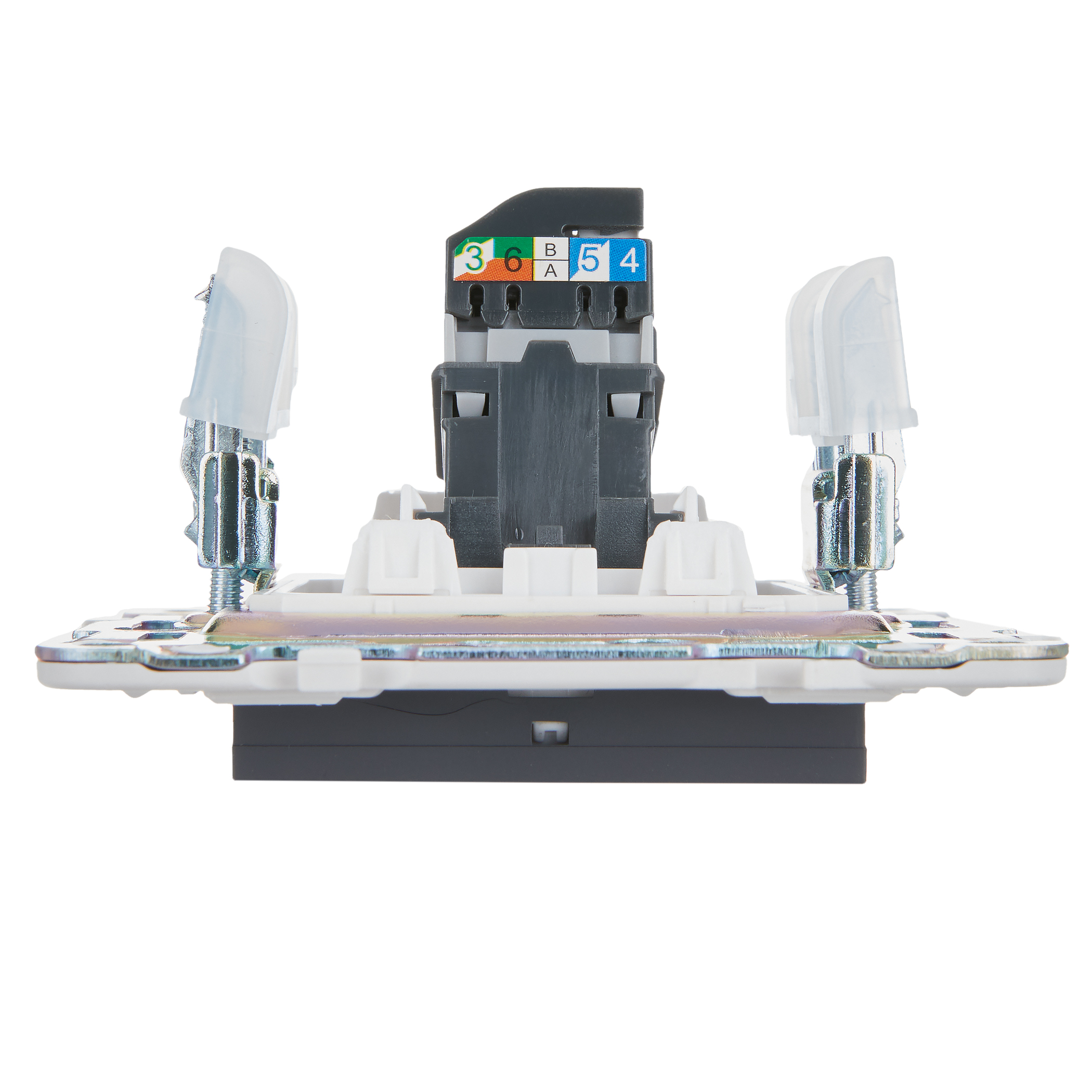 SKANDY Розетка компьютерная RJ45 кат.5E SK-K01T титан IEK