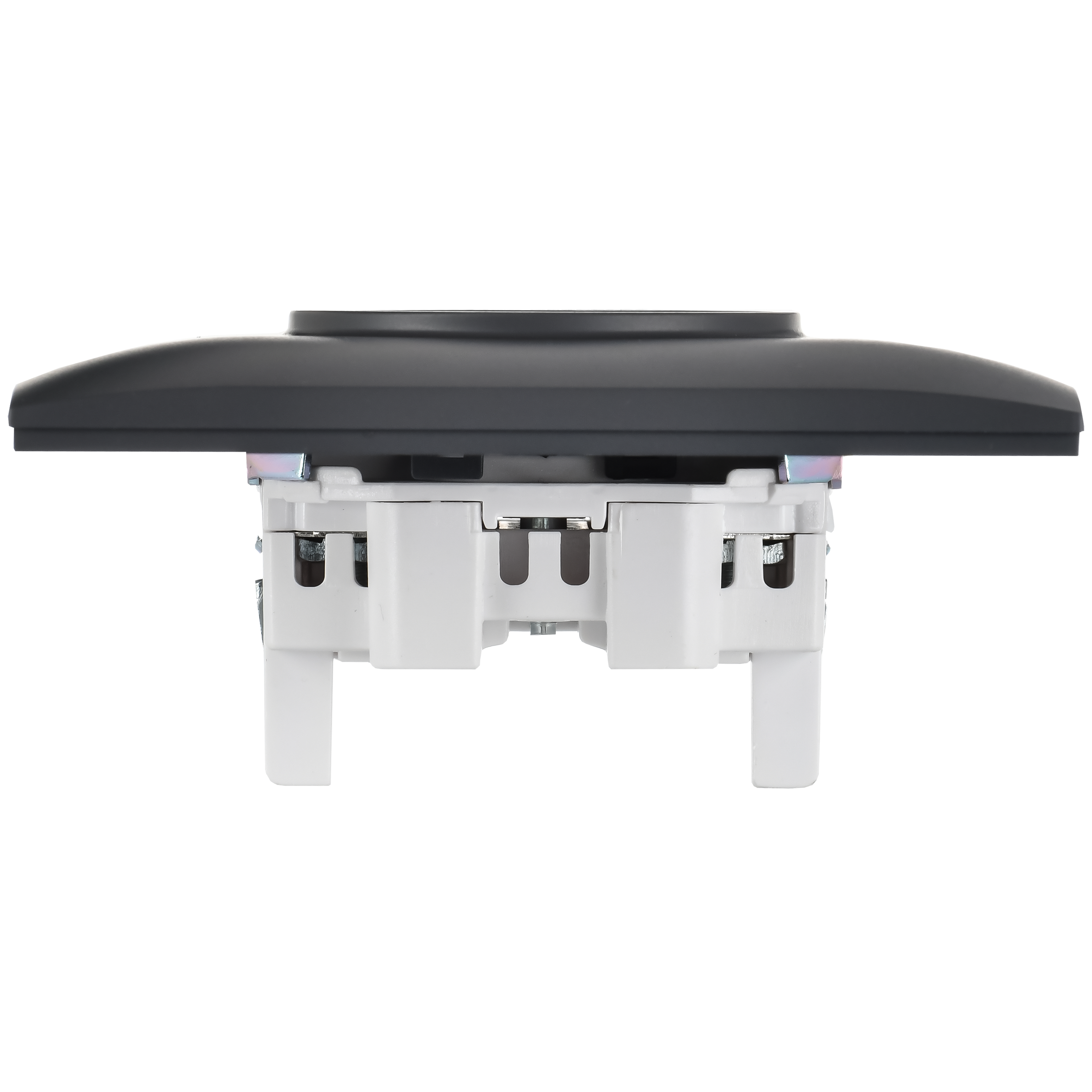 SKANDY Розетка 2-местная без заземления с защитными шторками 10А в сборе SK-R09T титан IEK