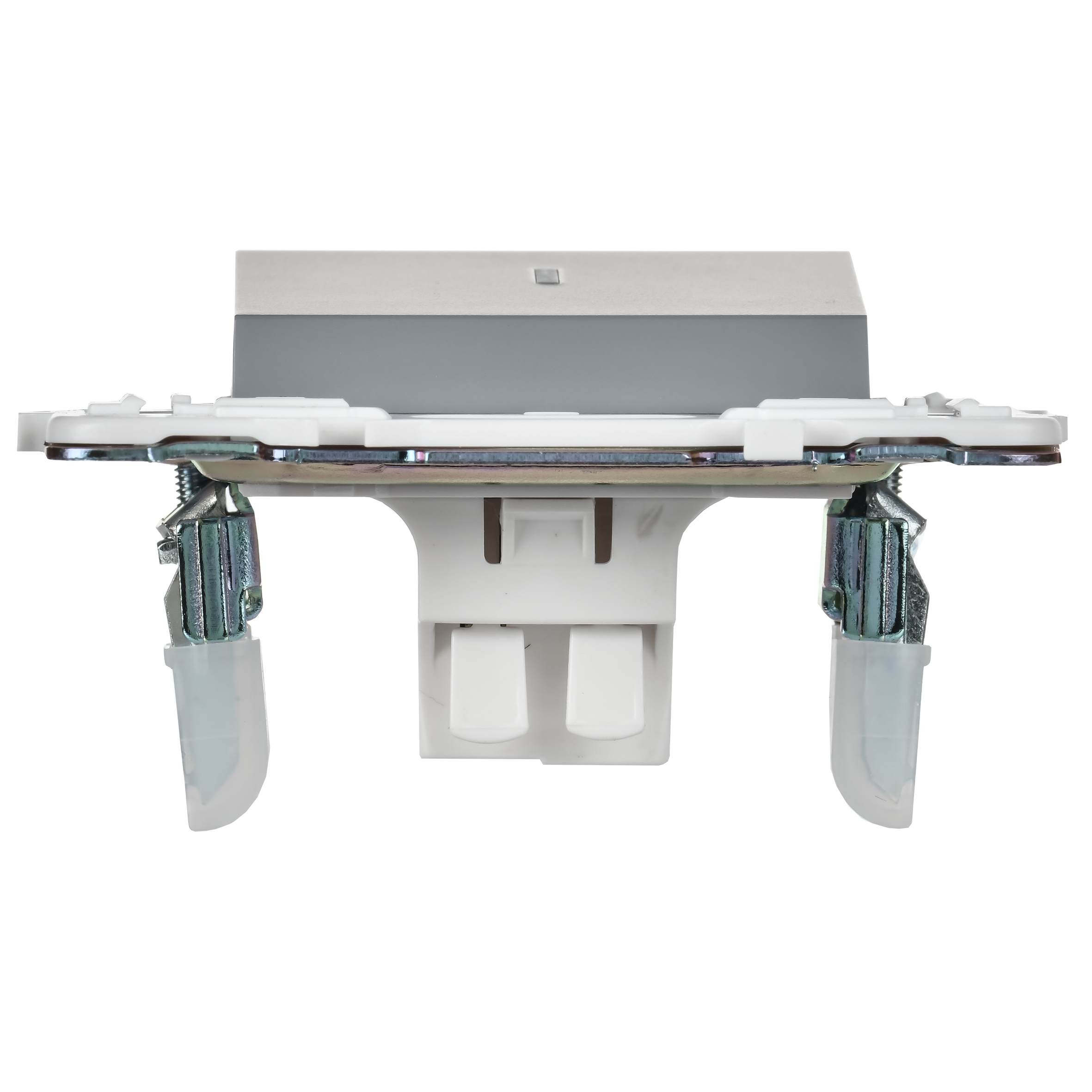SKANDY Выключатель 1-клавишный проходной с индикацией 10А SK-V08Gr серый IEK