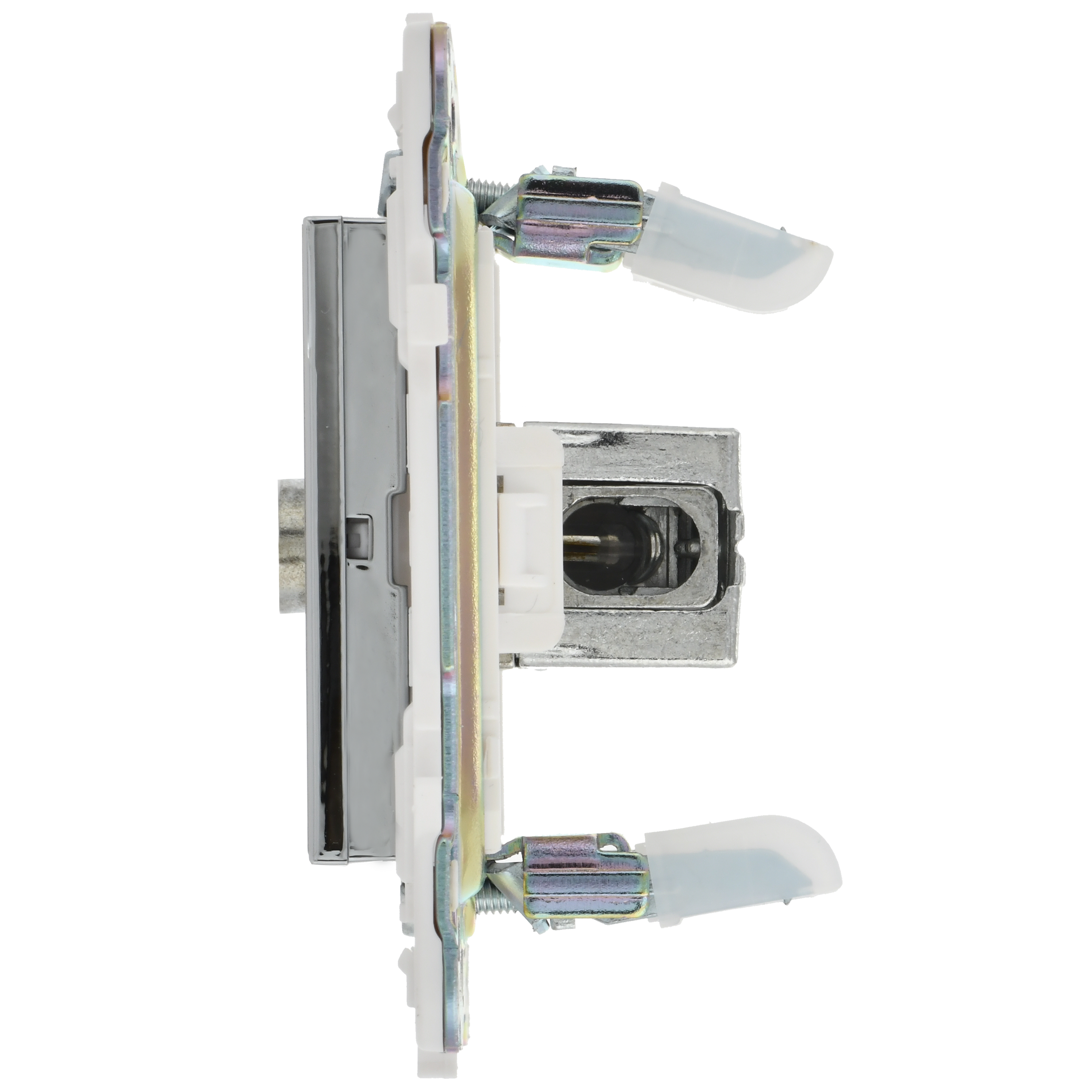 SKANDY Розетка TV оконечная SK-A12N металл никель IEK