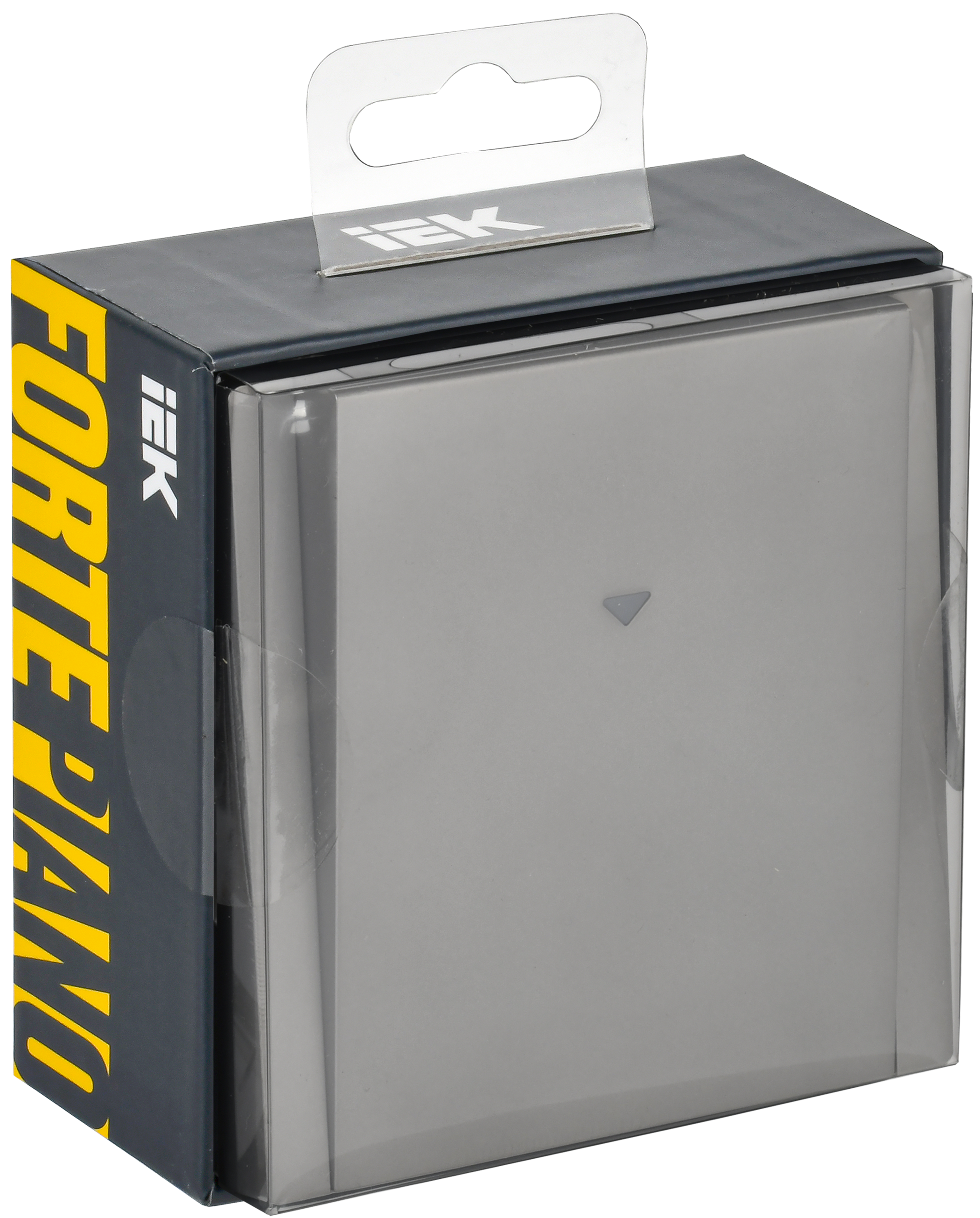 FORTE&PIANO Выключатель карточный 30А FP543 сталь IEK