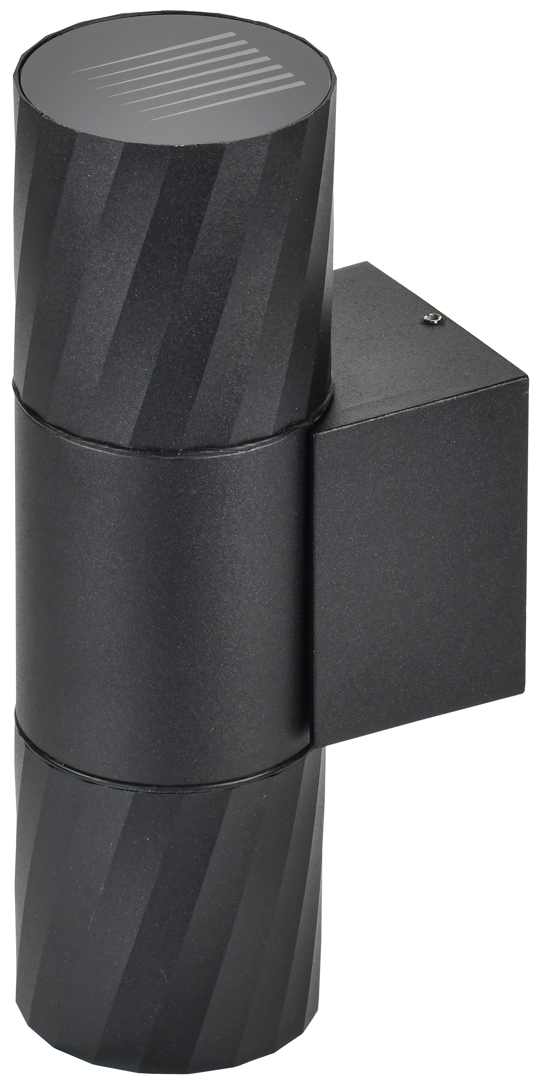 Светильник уличный 5221 настенный под лампу 2хGU10 IP65 черный IEK