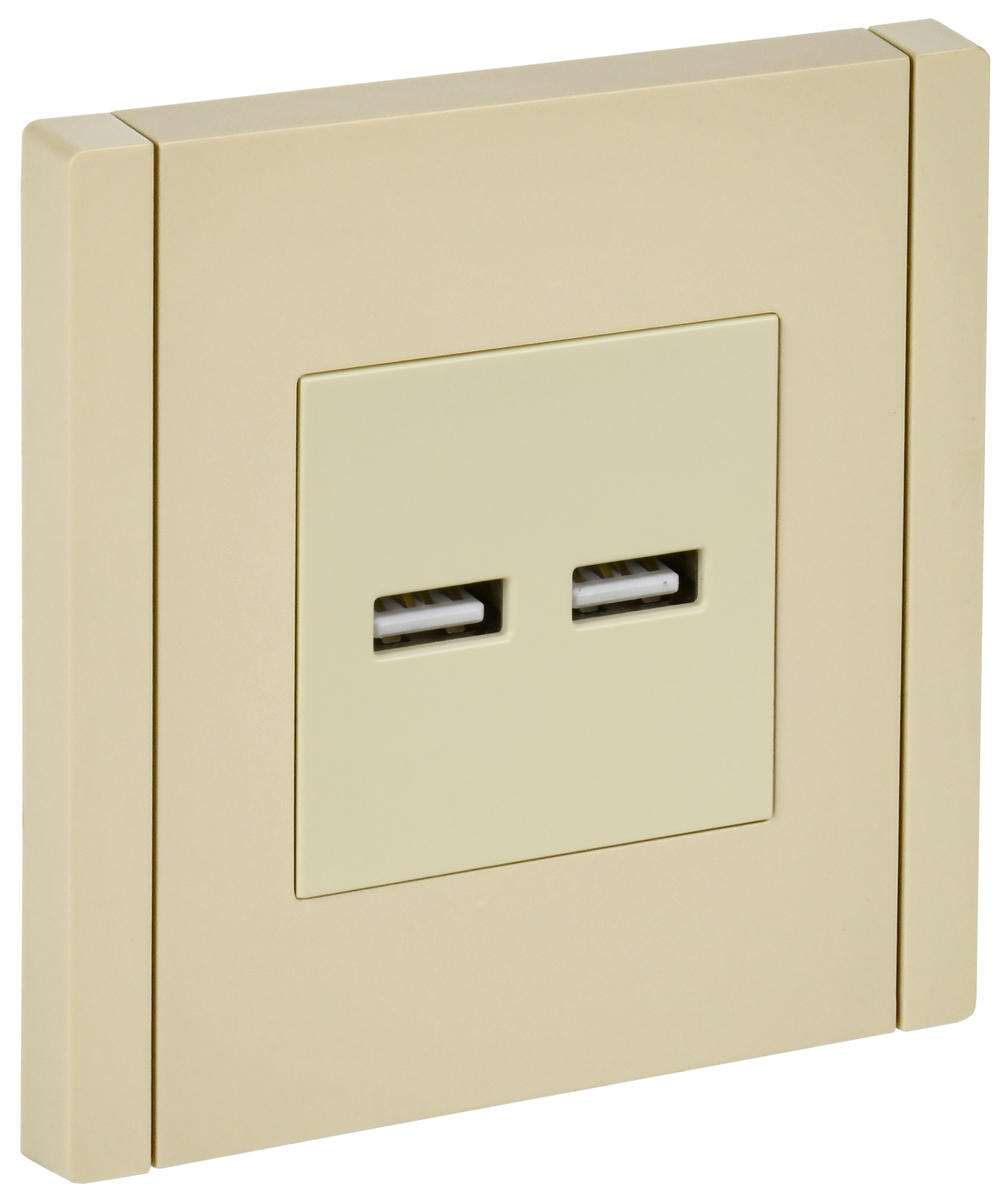 FORTE&PIANO Розетка USB A+A 3,1А FP449 ваниль IEK