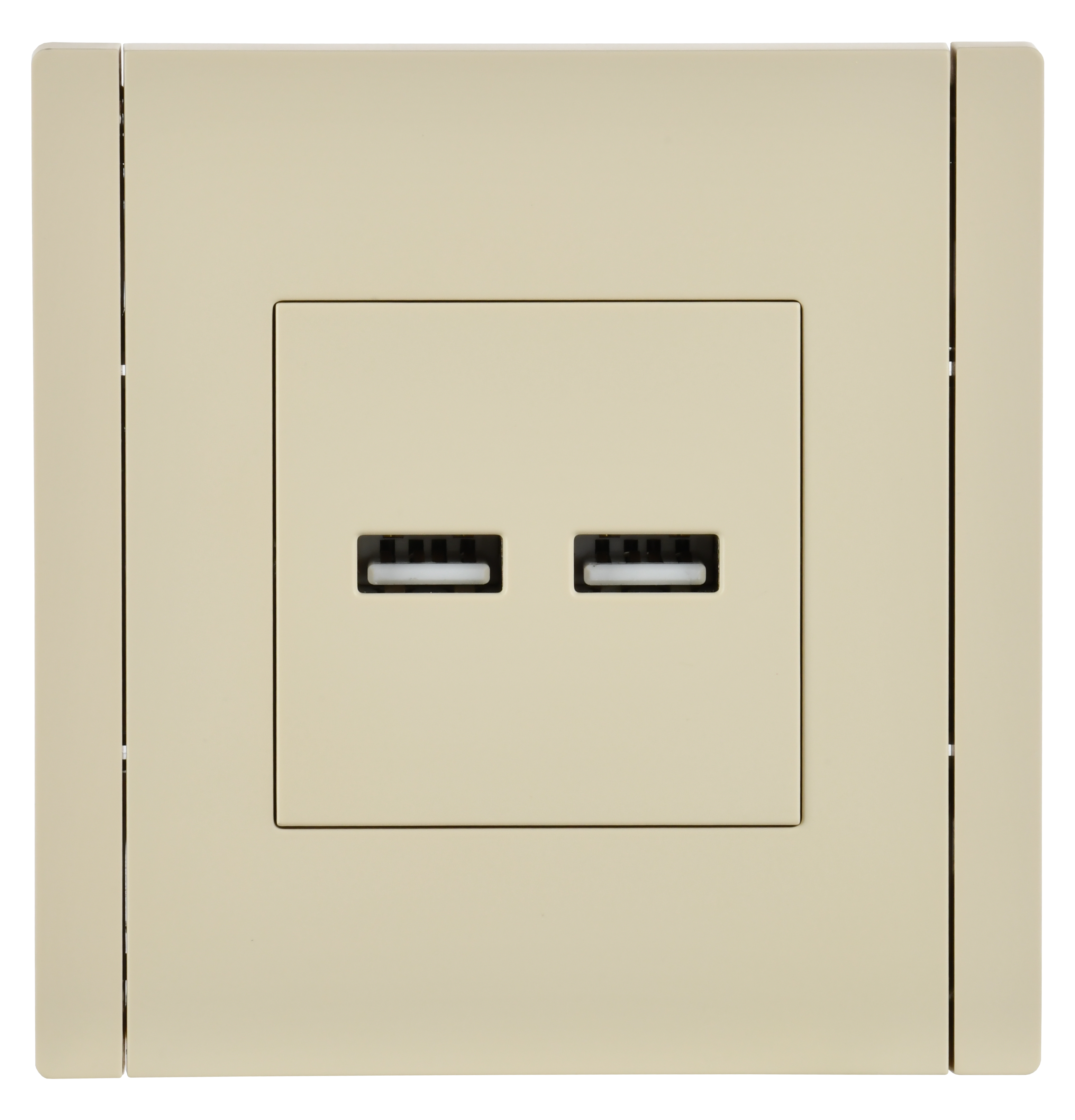 FORTE&PIANO Розетка USB A+A 3,1А FP449 ваниль IEK