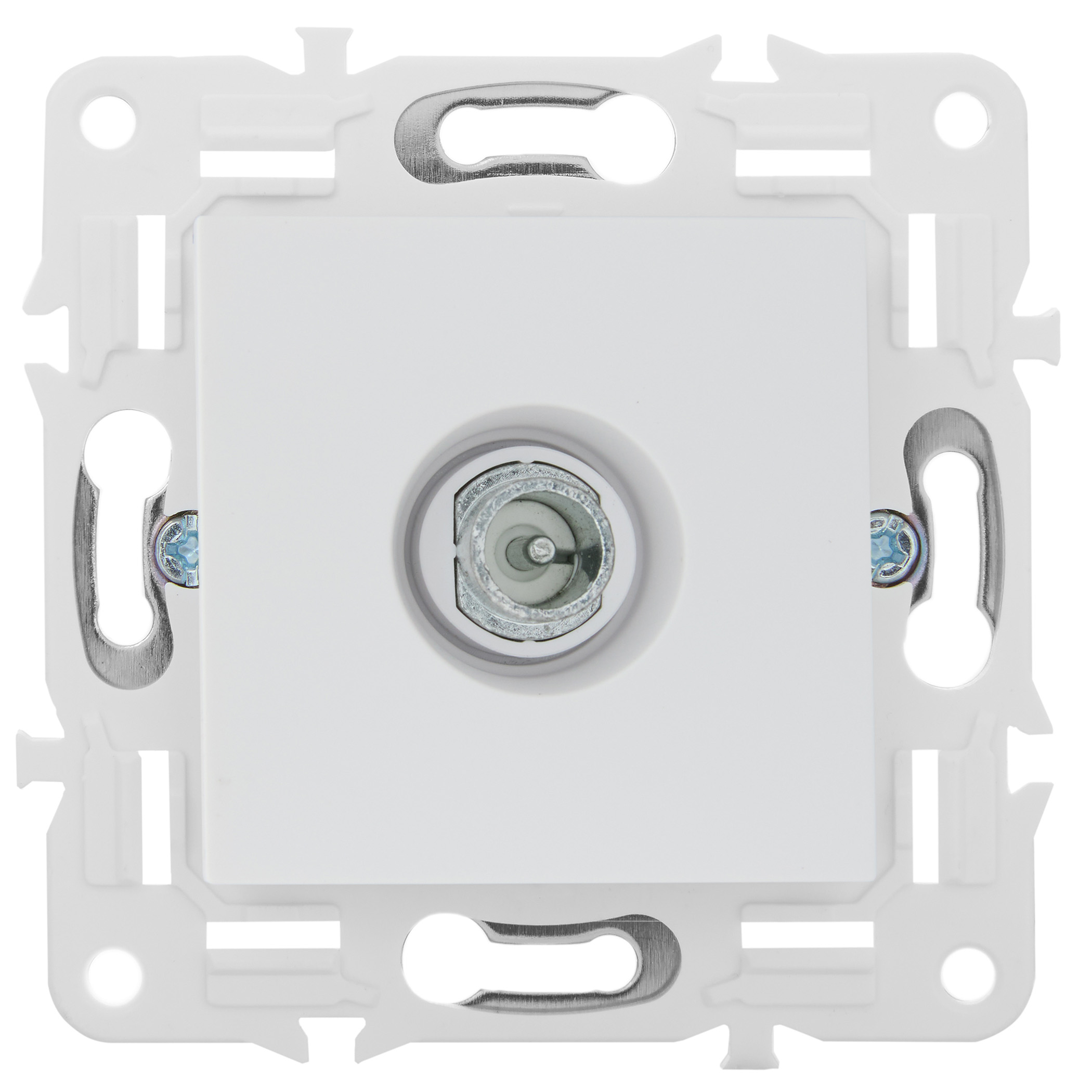 SKANDY Розетка TV проходная SK-A17W арктический белый IEK