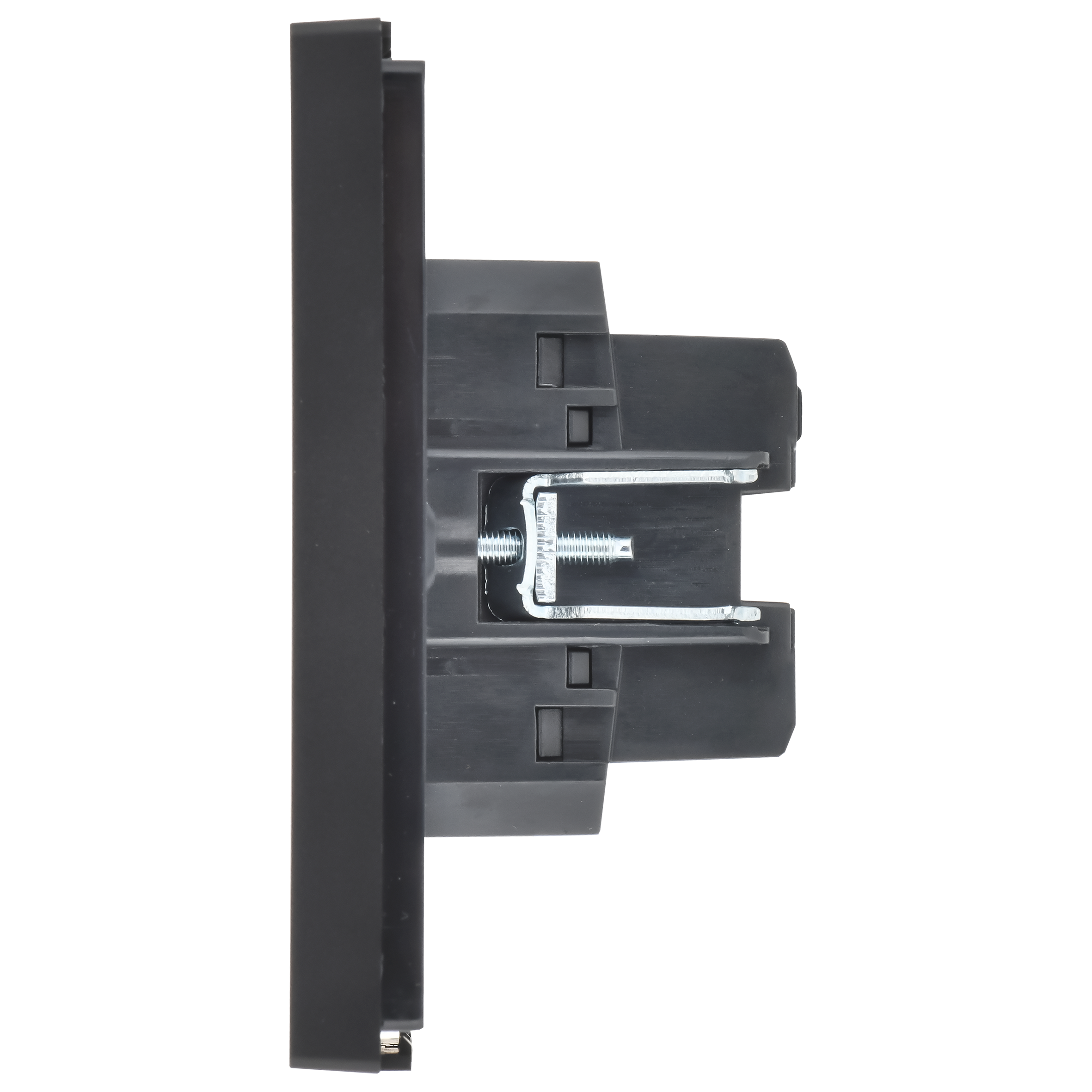 FORTE&PIANO Выключатель 2-клавишный перекрестный 10А FP109 черный IEK