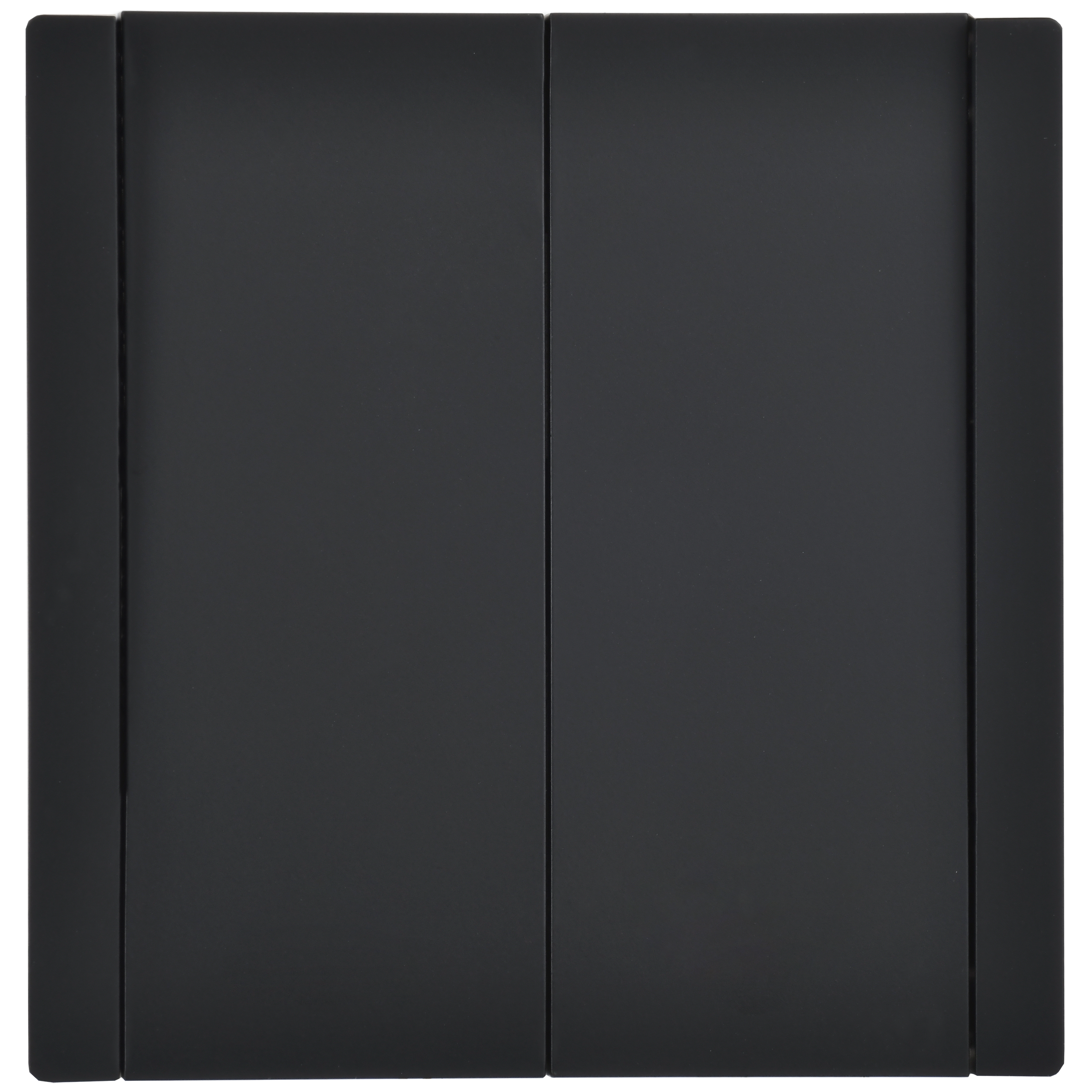 FORTE&PIANO Выключатель 2-клавишный перекрестный 10А FP109 черный IEK