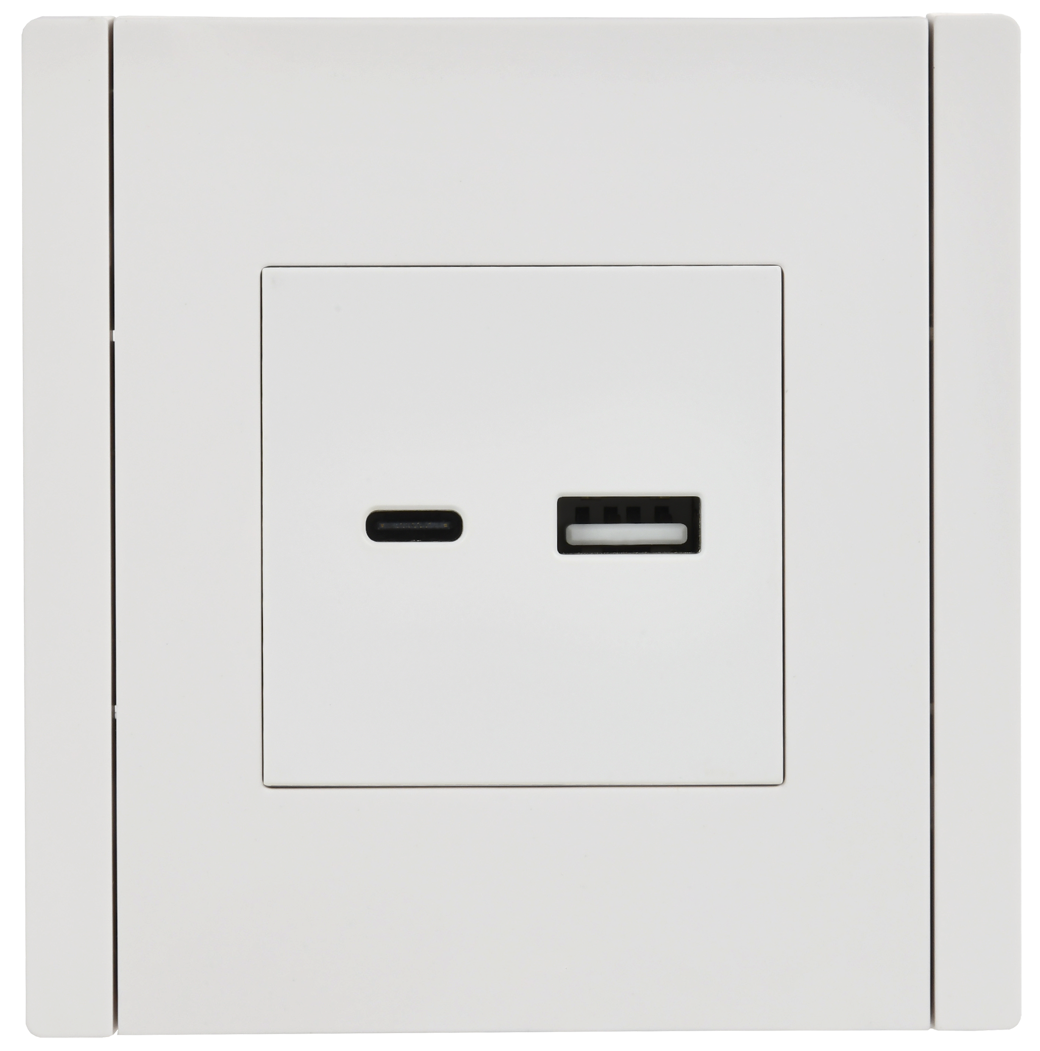 FORTE&PIANO Розетка USB A+C 3,1А FP250 белый IEK