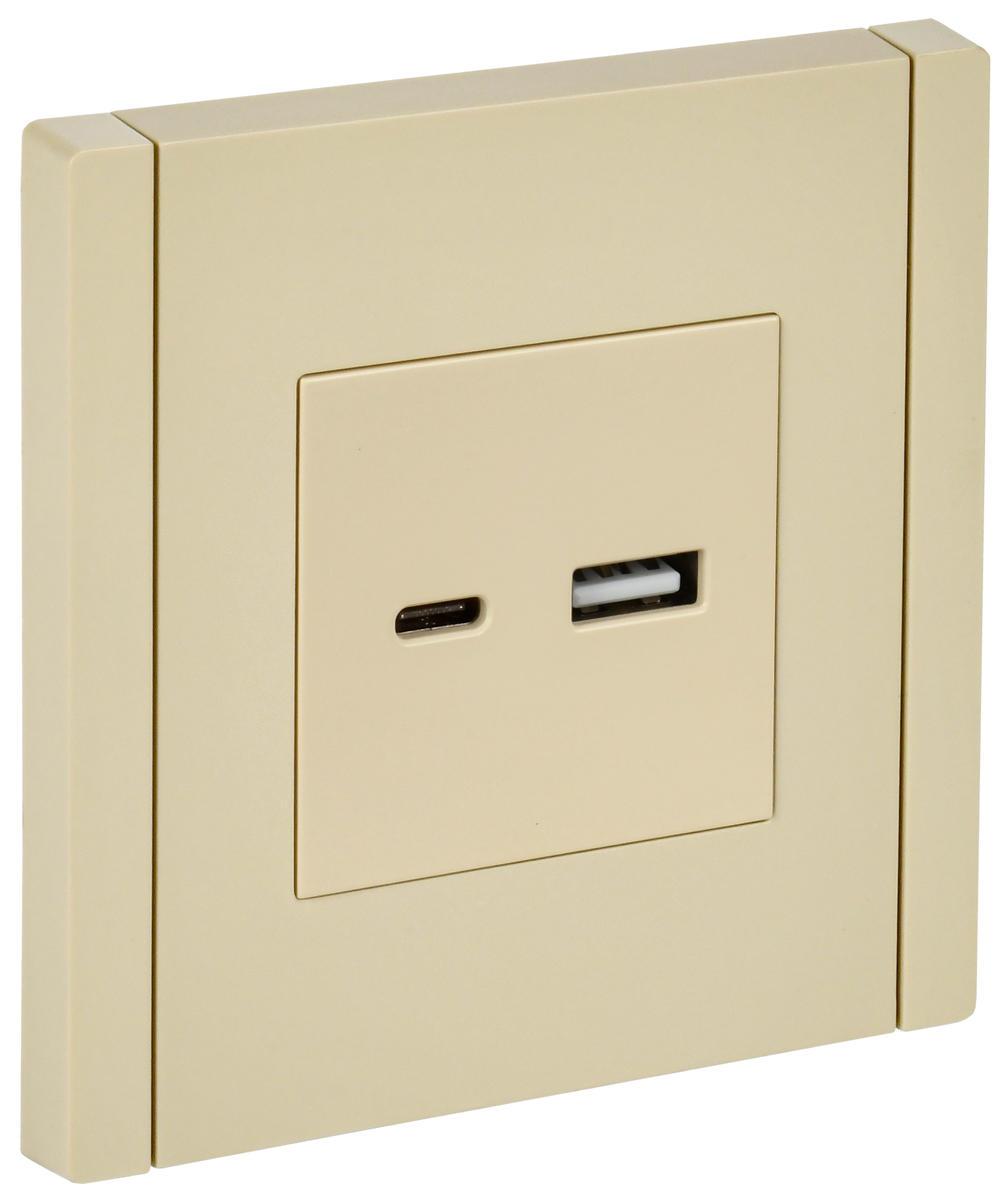 FORTE&PIANO Розетка USB A+C 3,1А FP450 ваниль IEK