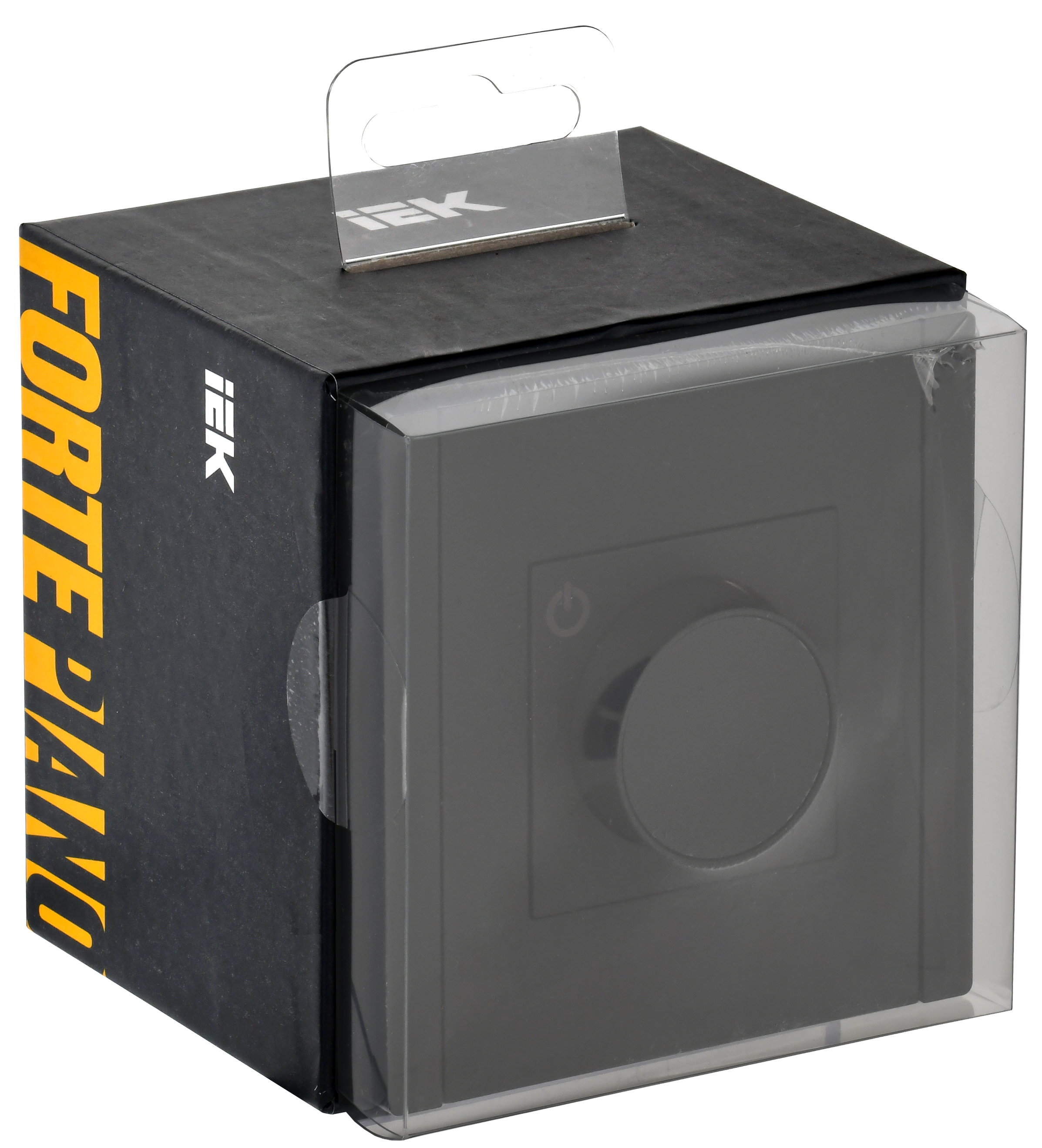 FORTE&PIANO Термостат электронный с индикацией FP152 черный IEK