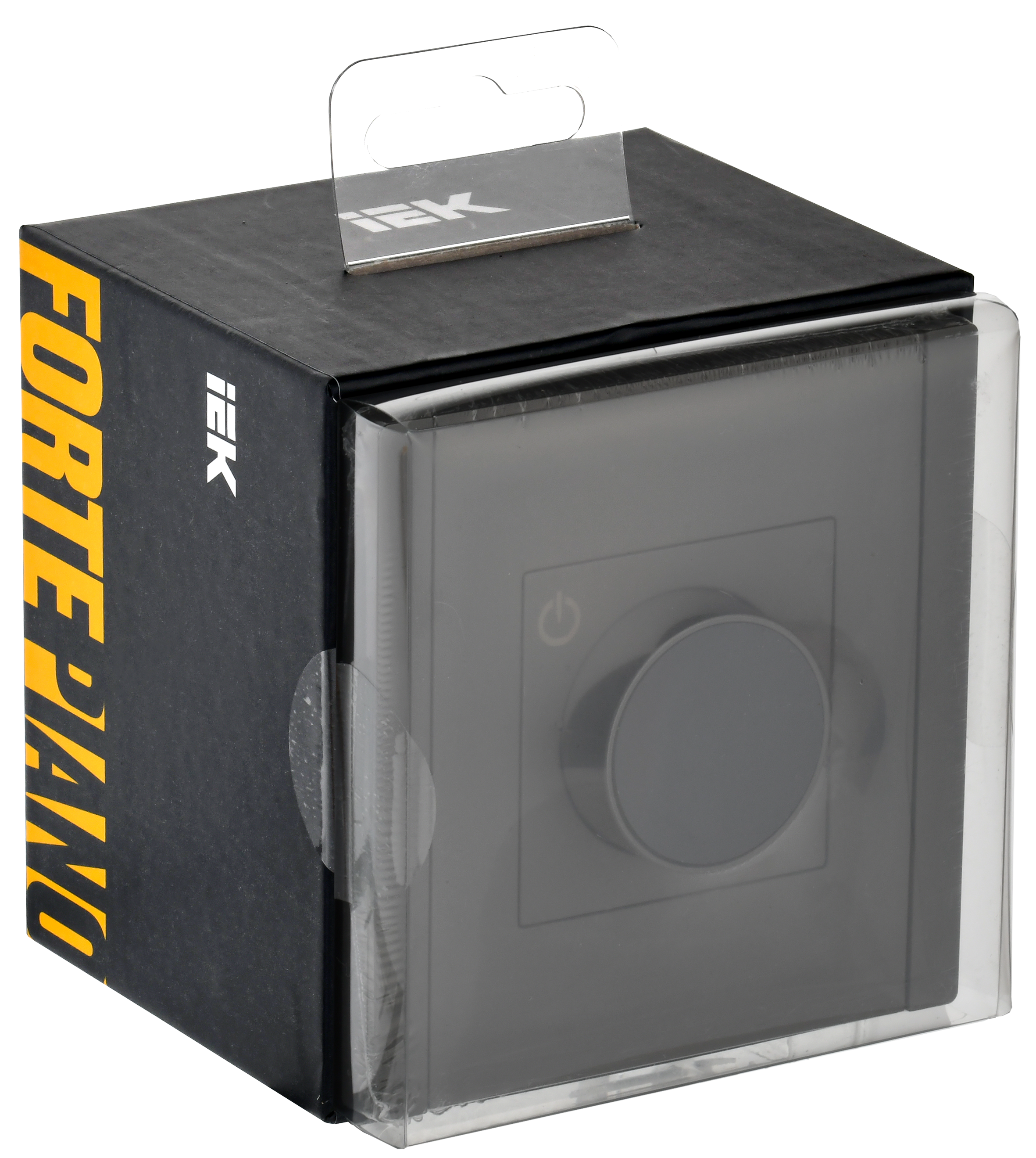 FORTE&PIANO Термостат электронный с индикацией FP352 серый IEK