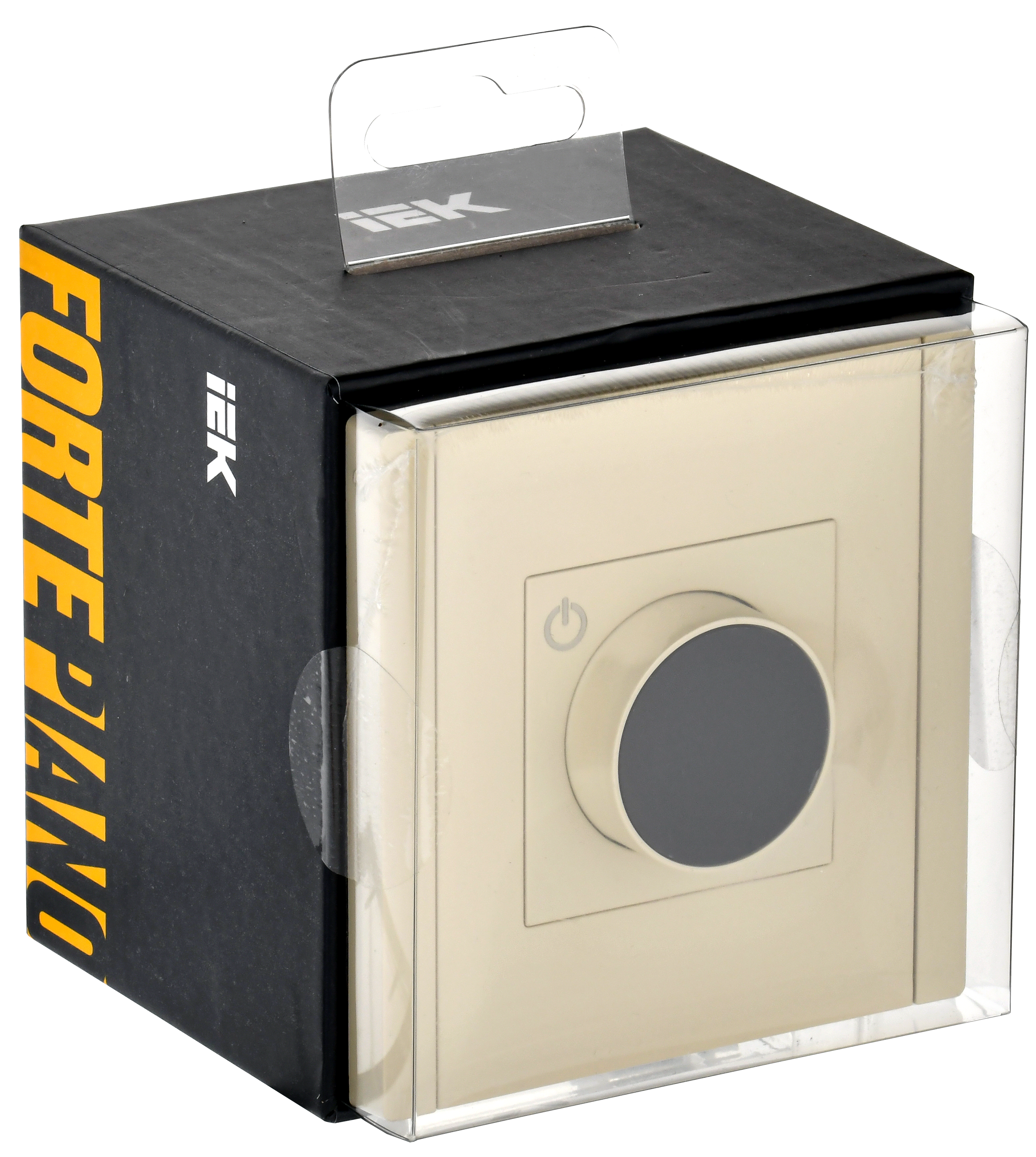 FORTE&PIANO Термостат электронный с индикацией FP452 ваниль IEK