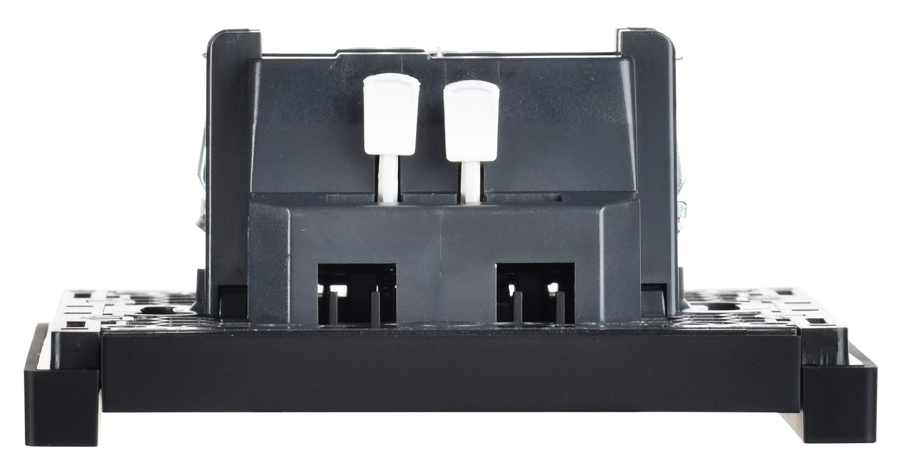 FORTE&PIANO Выключатель 1-клавишный самовозвратный 10А FP110 черный IEK