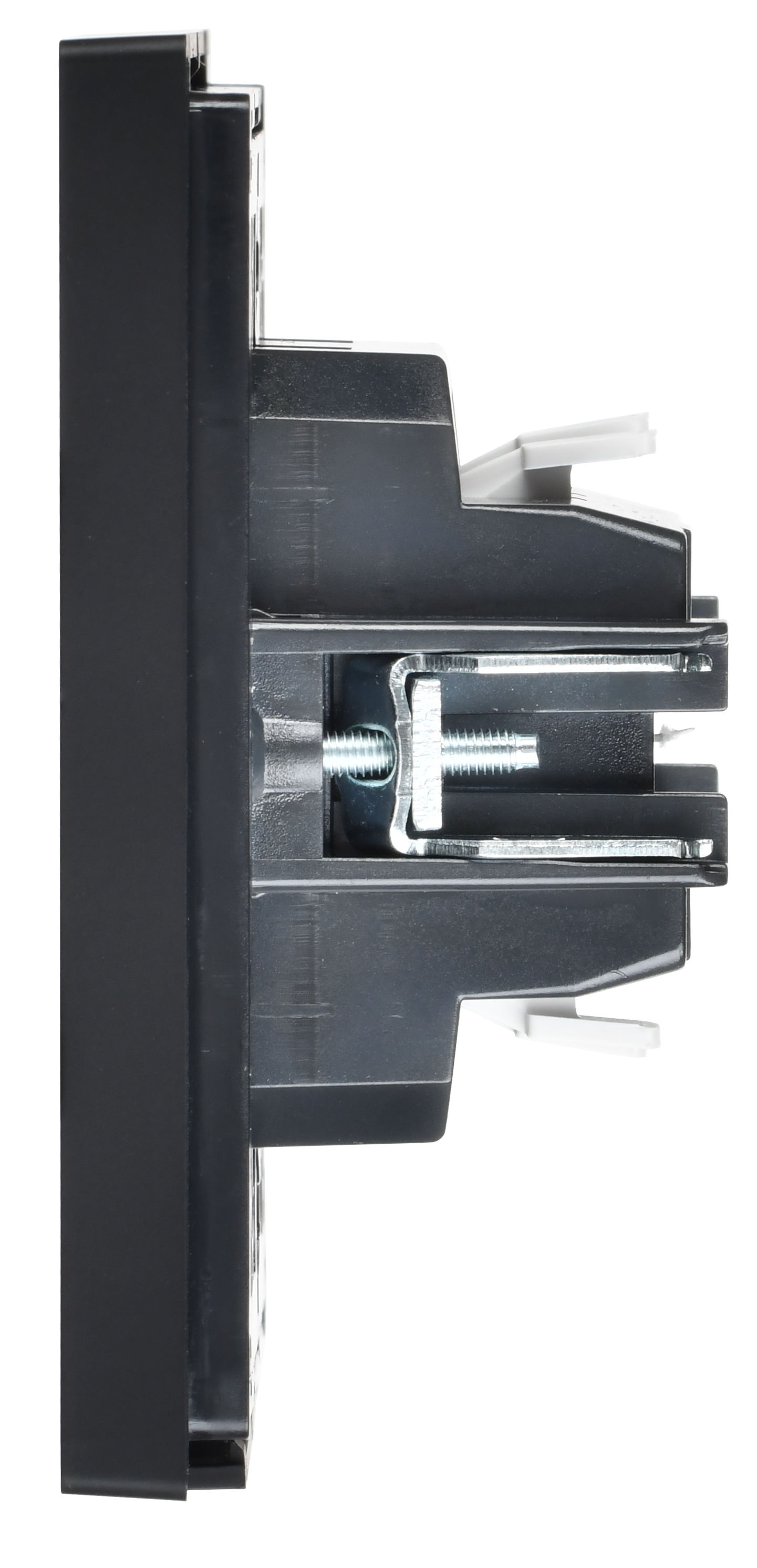 FORTE&PIANO Выключатель 1-клавишный самовозвратный 10А FP110 черный IEK