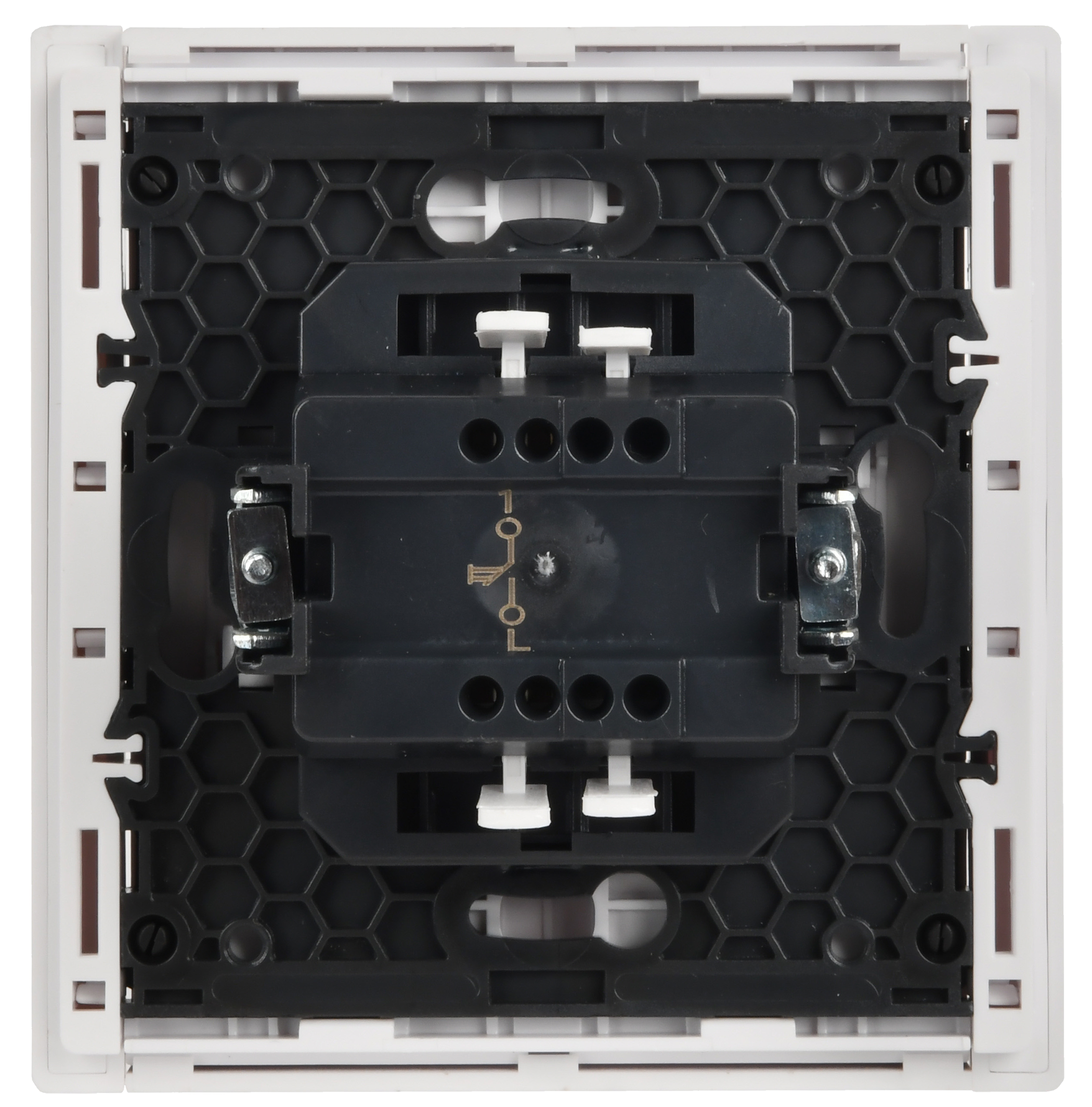FORTE&PIANO Выключатель 1-клавишный самовозвратный 10А FP210 белый IEK