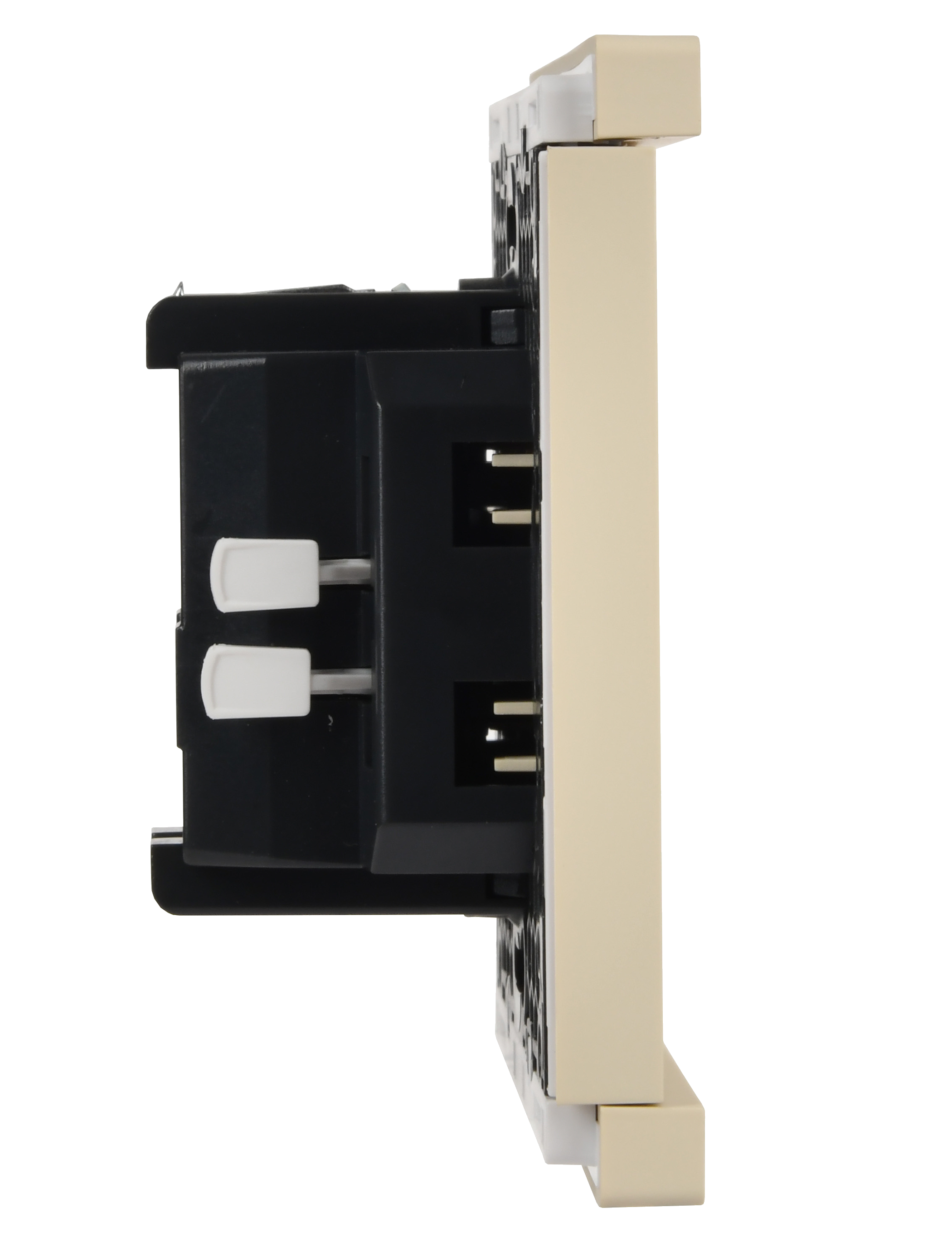 FORTE&PIANO Выключатель 1-клавишный самовозвратный 10А FP410 ваниль IEK