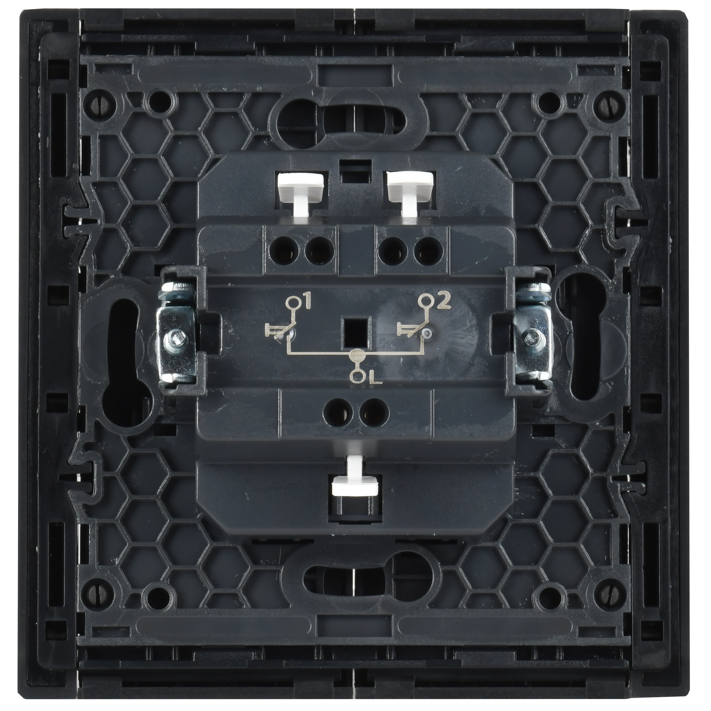 FORTE&PIANO Выключатель жалюзи 10А FP311 серый IEK