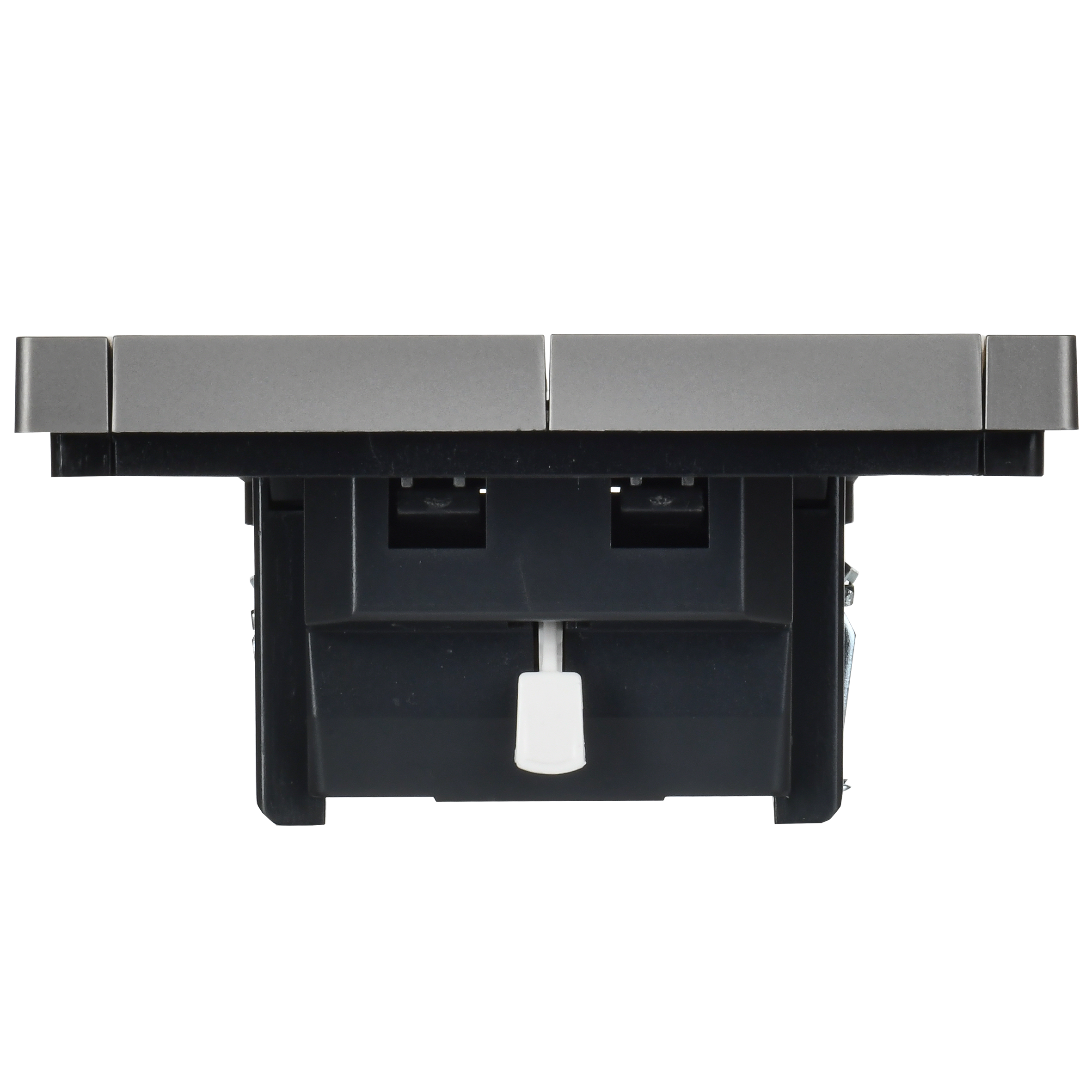 FORTE&PIANO Выключатель жалюзи 10А FP511 сталь IEK