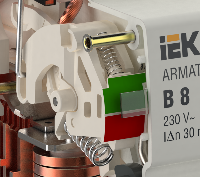 Механизм свободного расцепления с мгновенной коммутацией - снижает негативное влияние электрической 