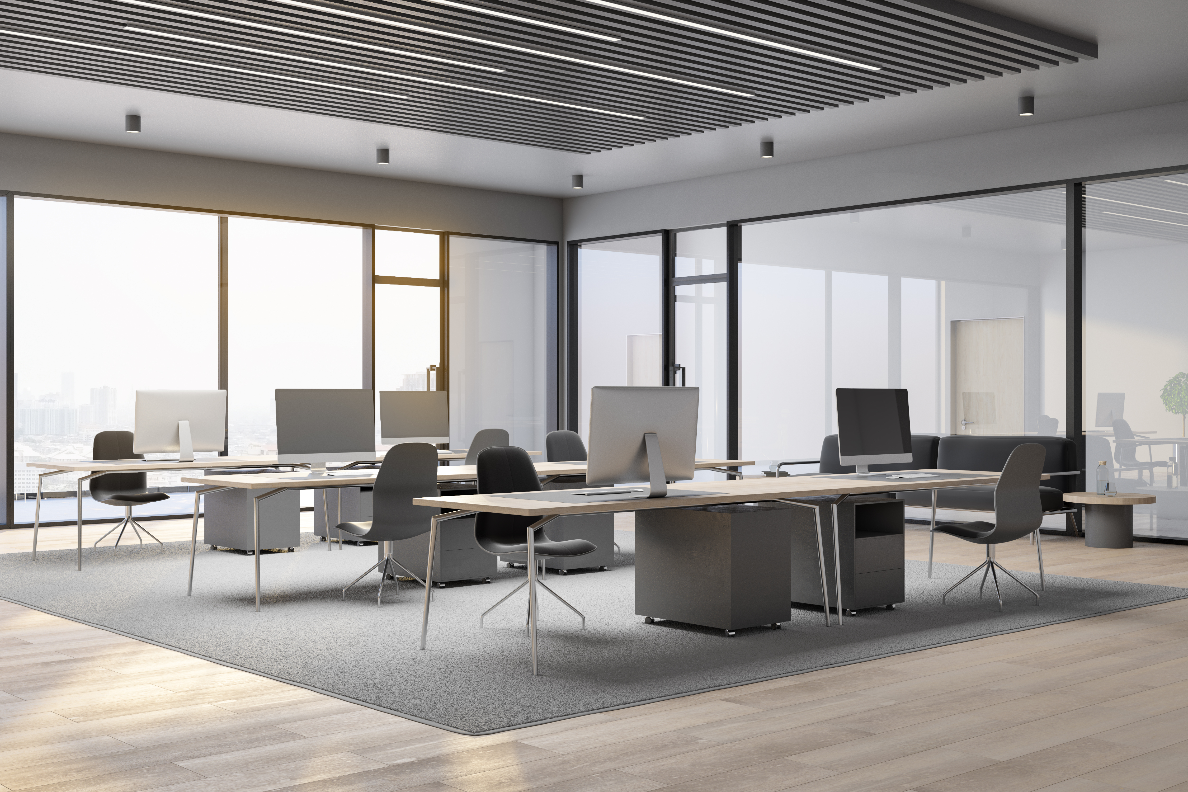 Комплект монтажа для реечного потолка для светильника светодиодного линейного IEK