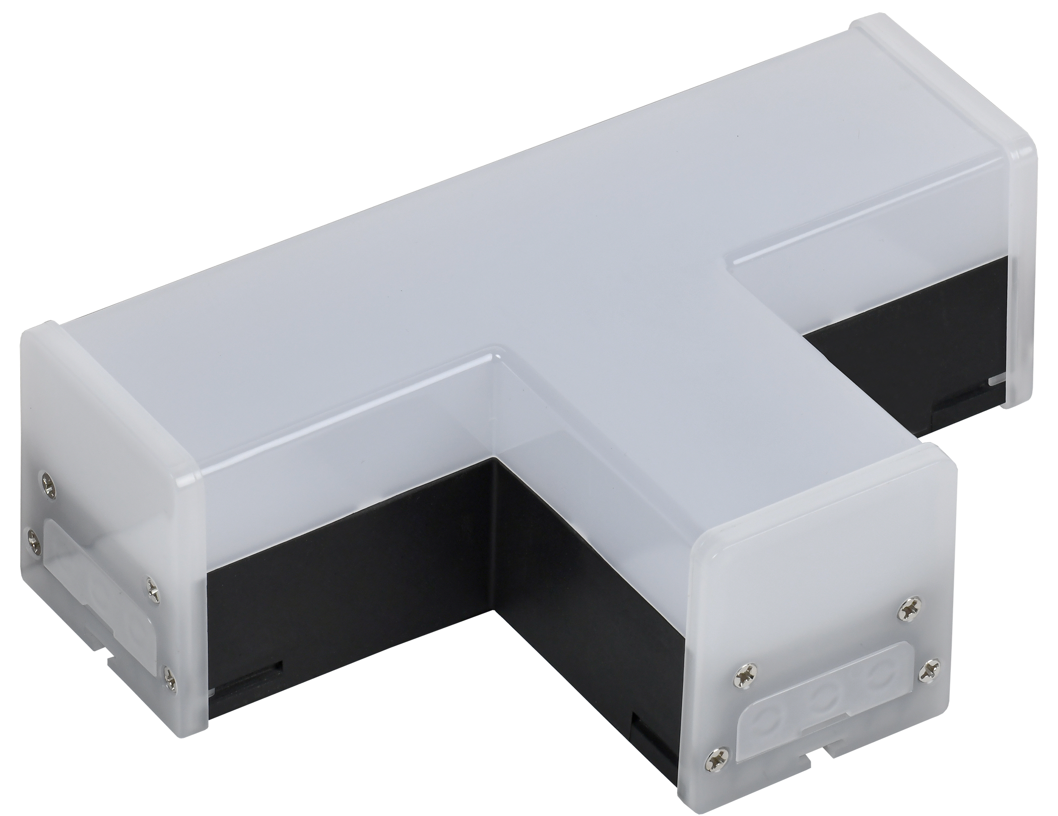 Светильник светодиодный T-образный 1010 10Вт 4000К 117х180х58мм черный IEK