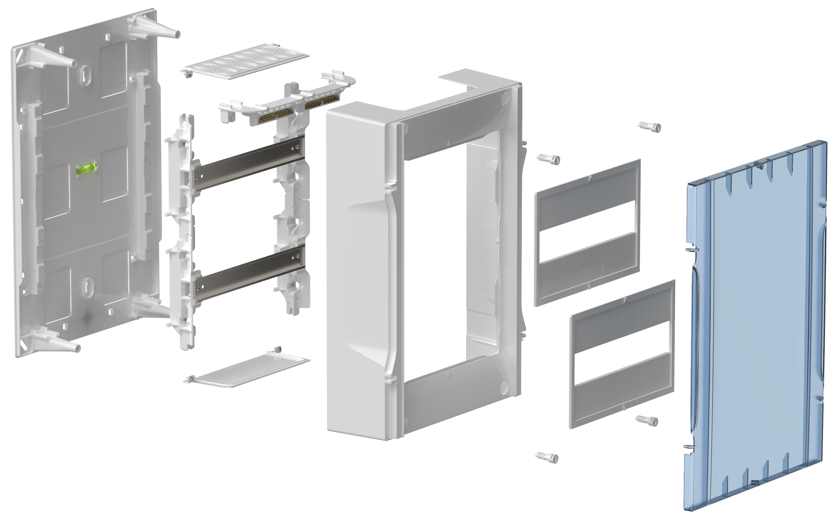 KREPTA Корпус пластиковый ЩРН-П-24 IP40 IEK