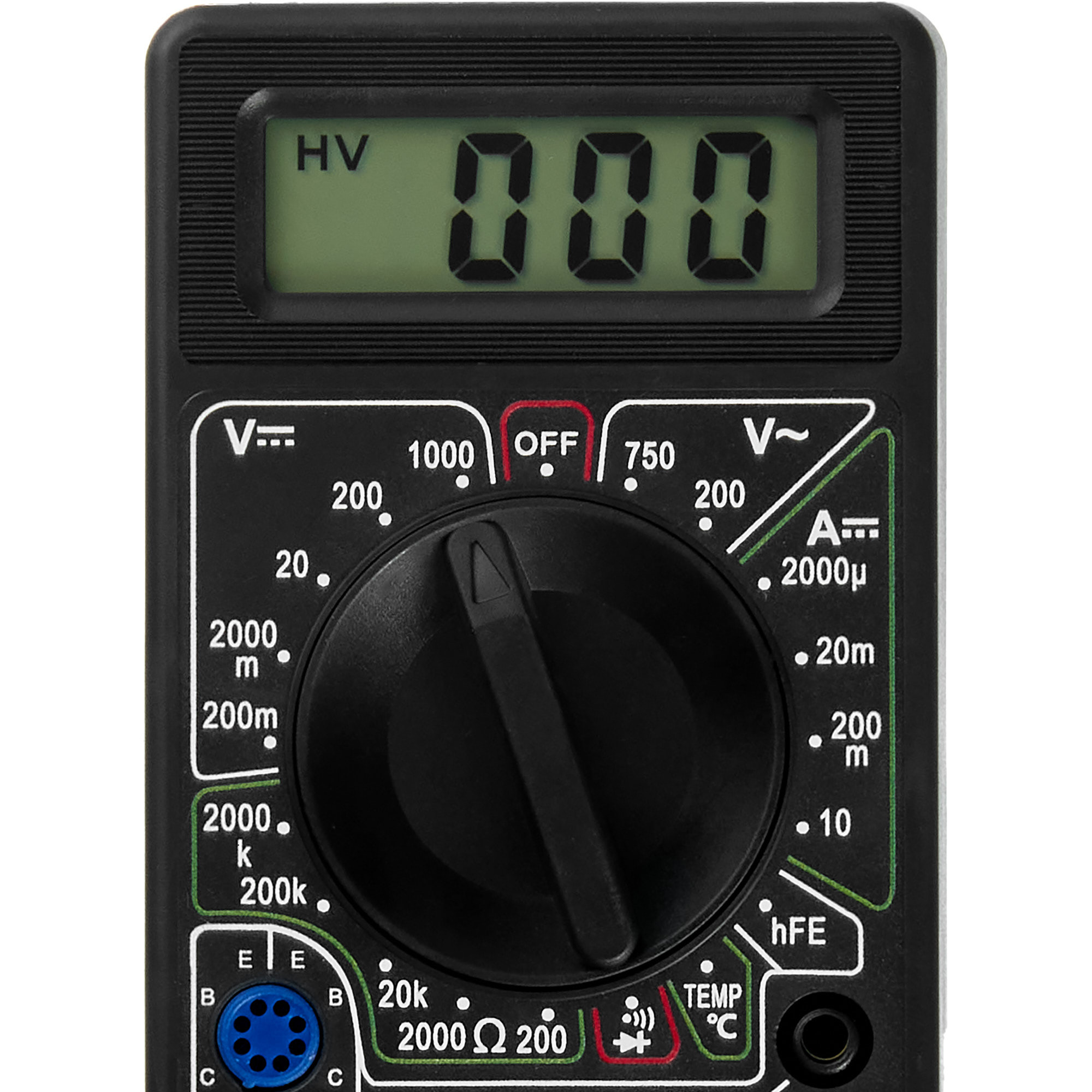 Мультиметр цифровой UNIVERSAL M838 IEK