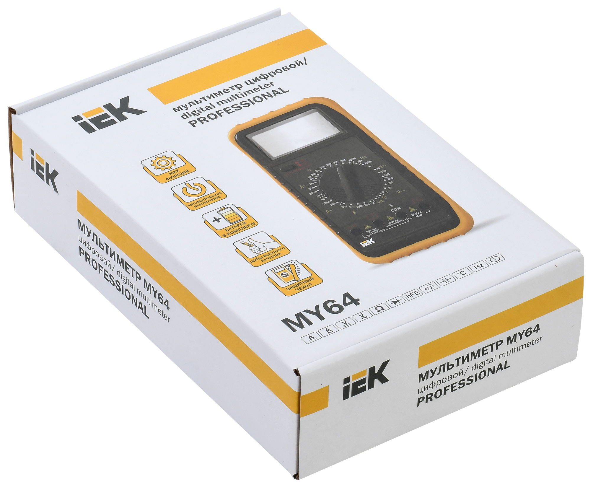 Мультиметр цифровой PROFESSIONAL MY64 IEK