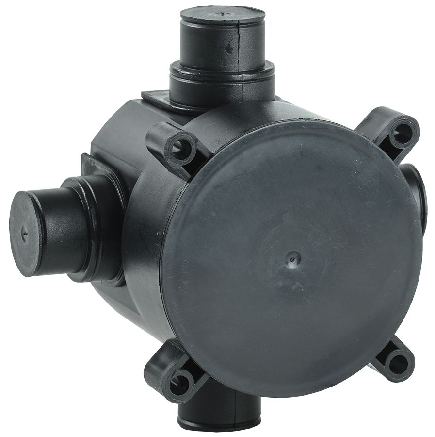 Коробка установочная d=70х72мм для монолитного строительства черная IEK